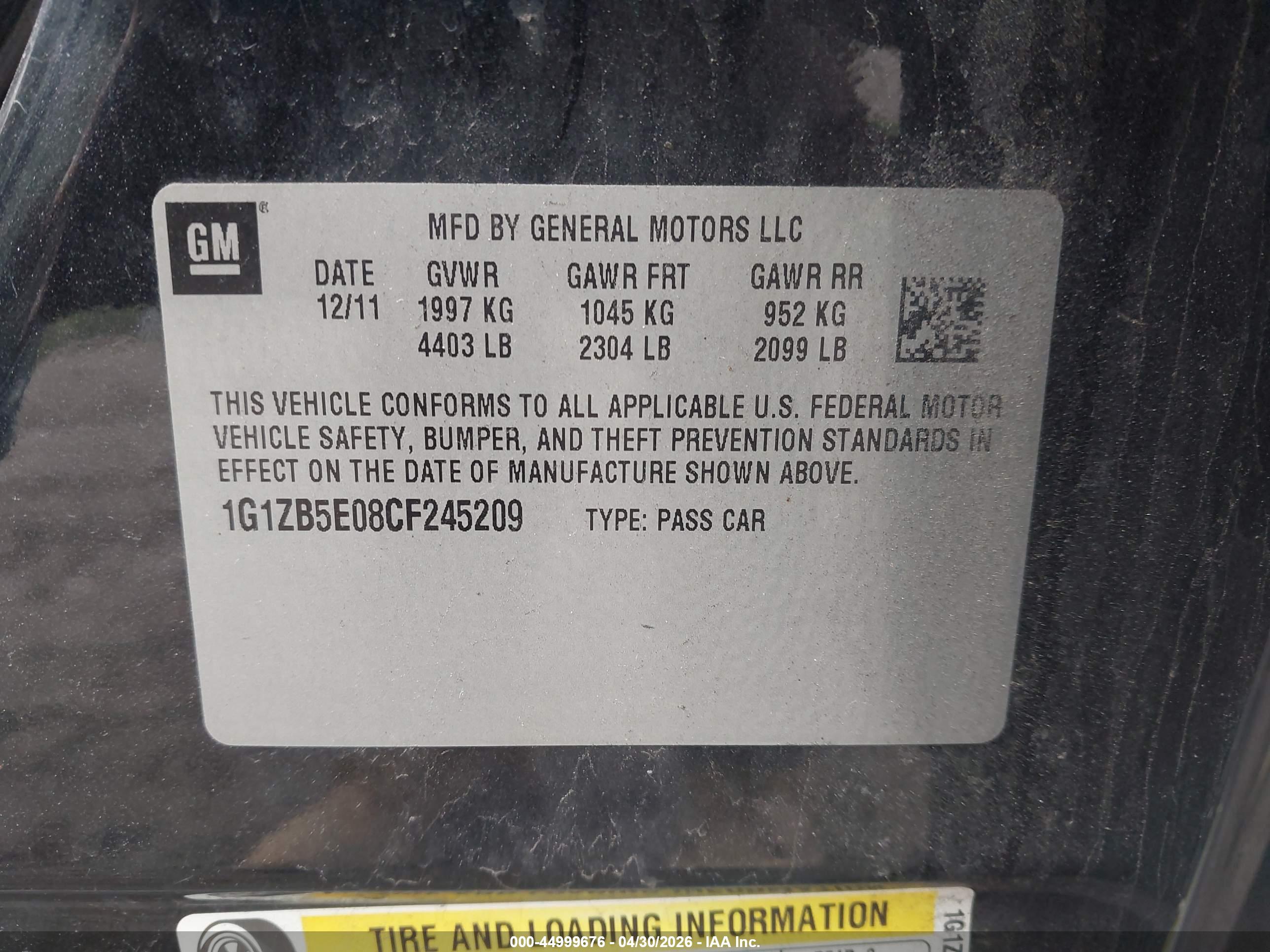 CHEVROLET MALIBU image 9