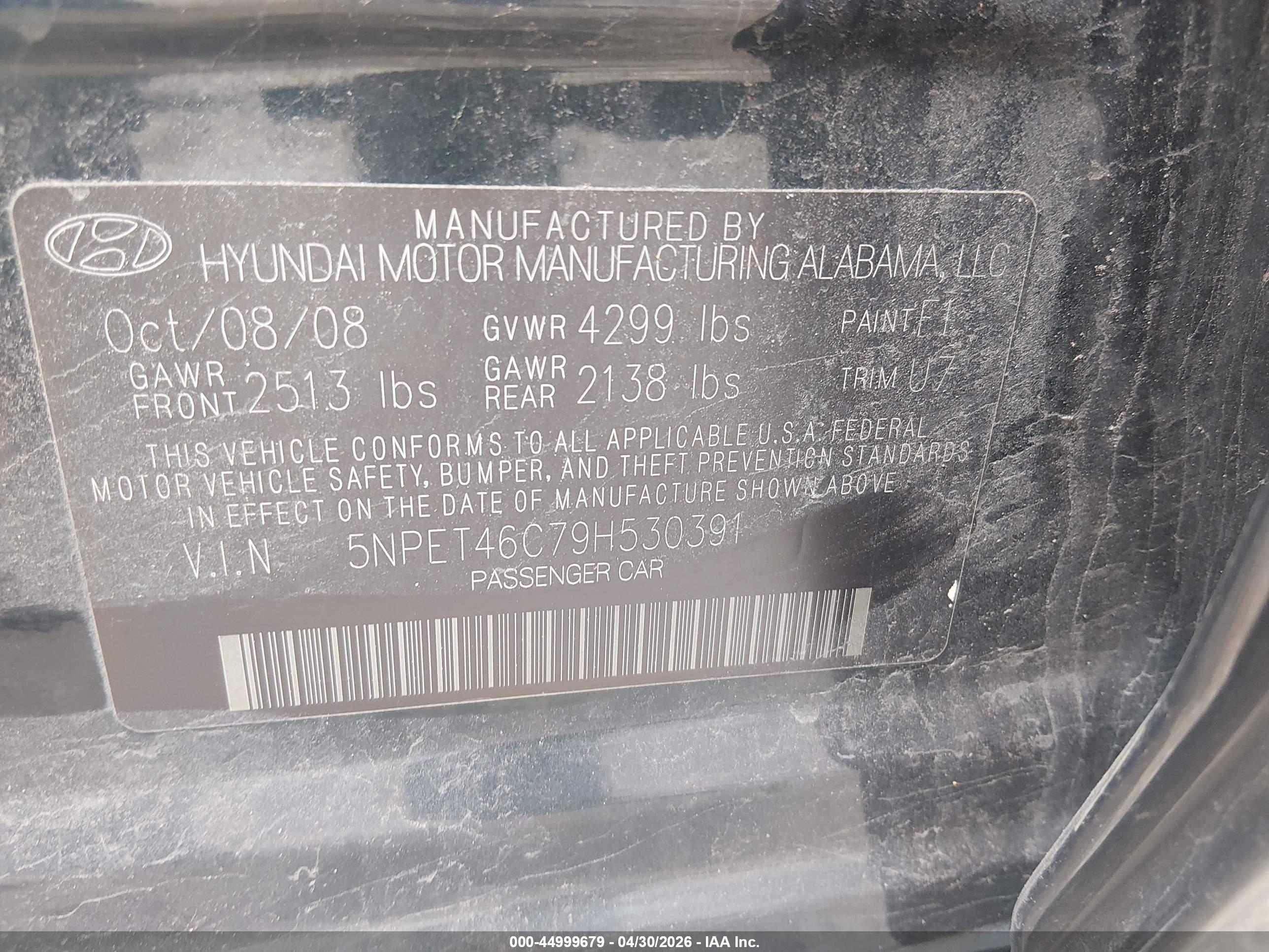 HYUNDAI SONATA image 9