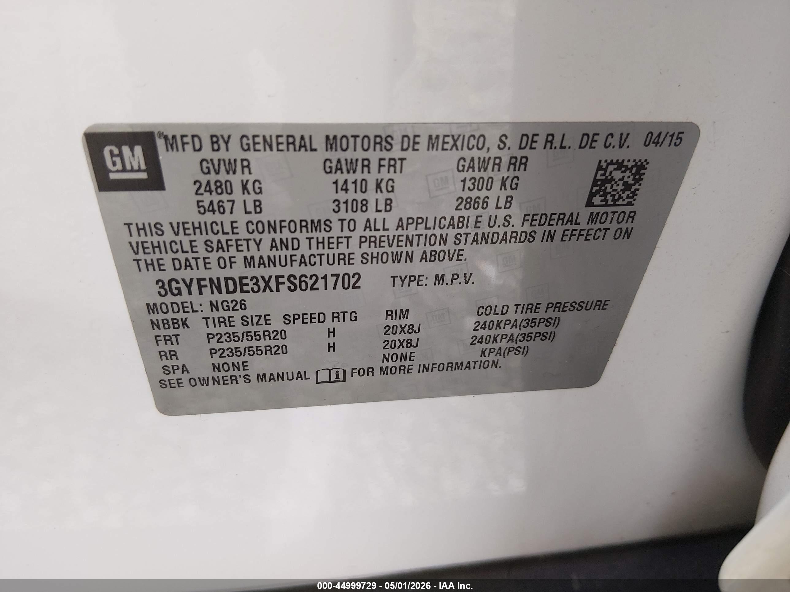 CADILLAC SRX image 9