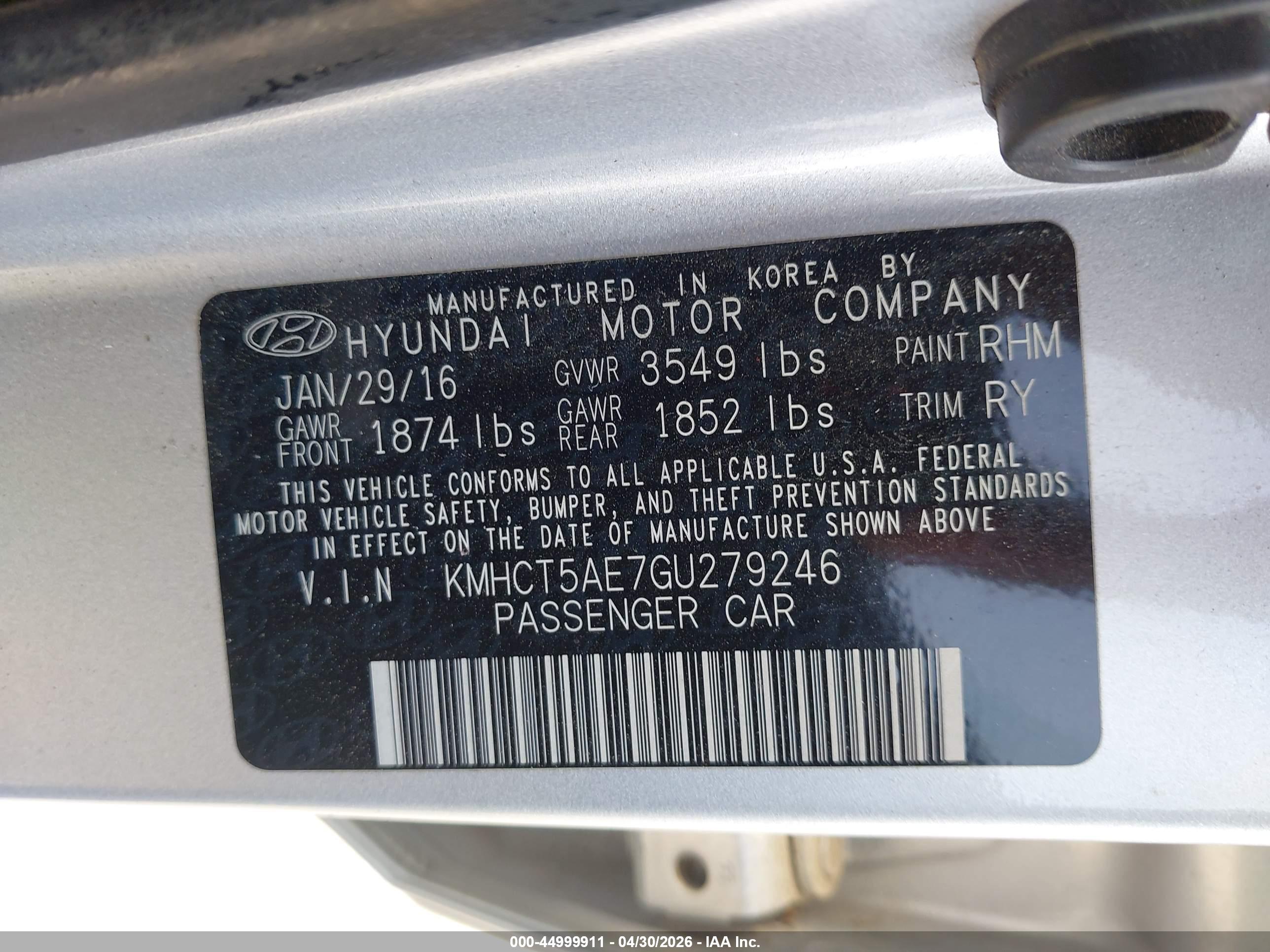 HYUNDAI ACCENT image 9