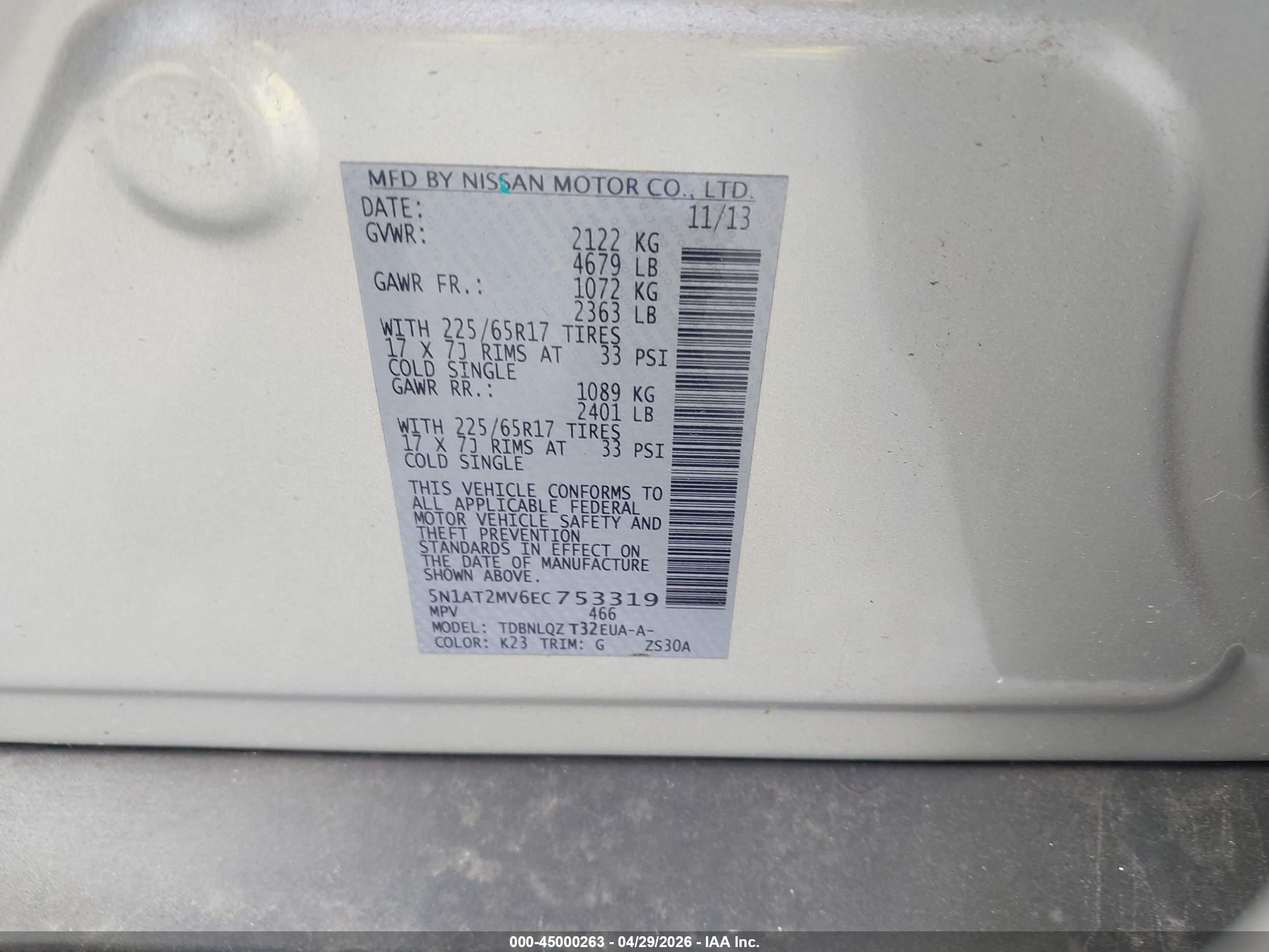 NISSAN ROGUE image 9