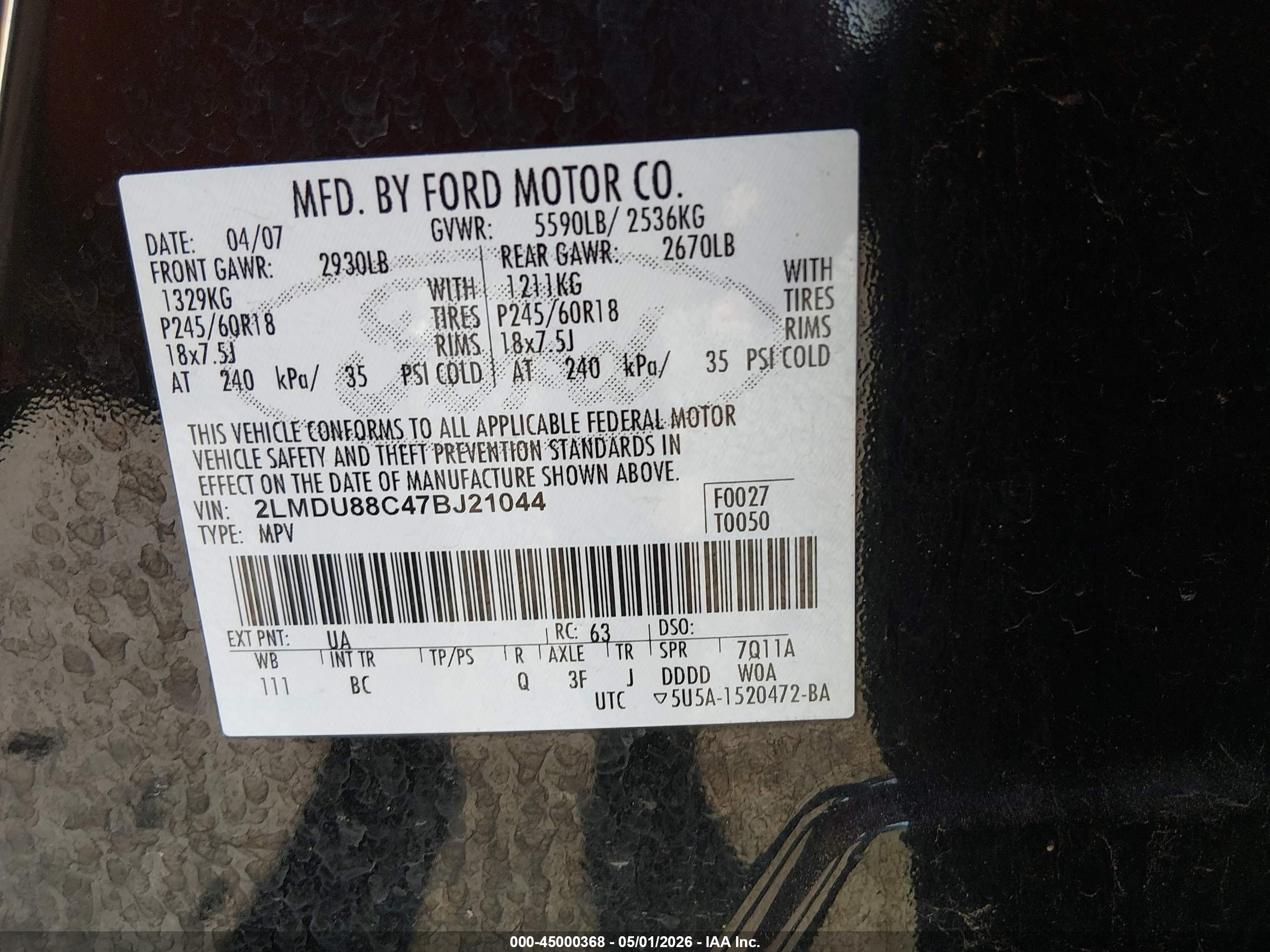 LINCOLN MKX image 9