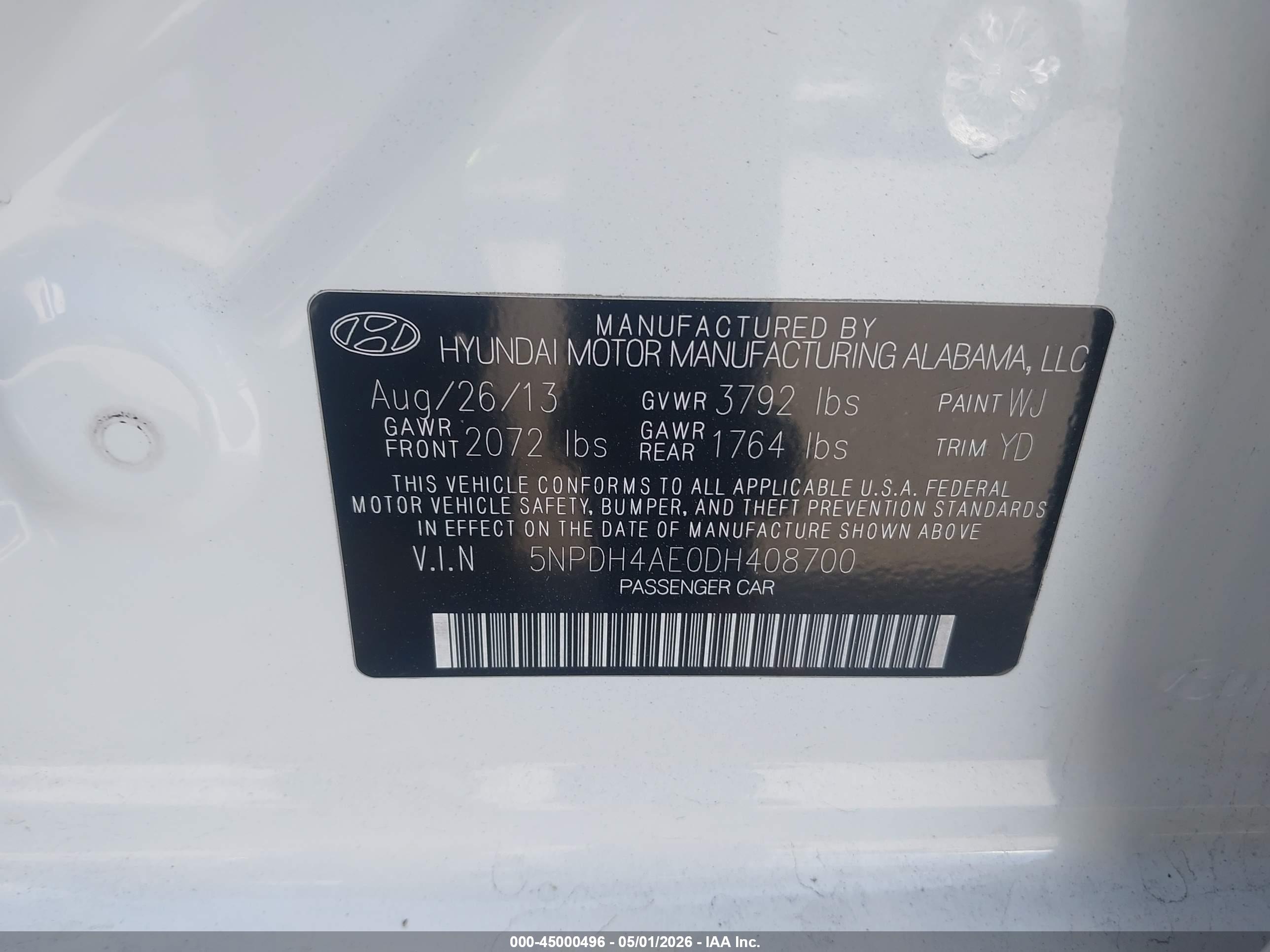 HYUNDAI ELANTRA image 9