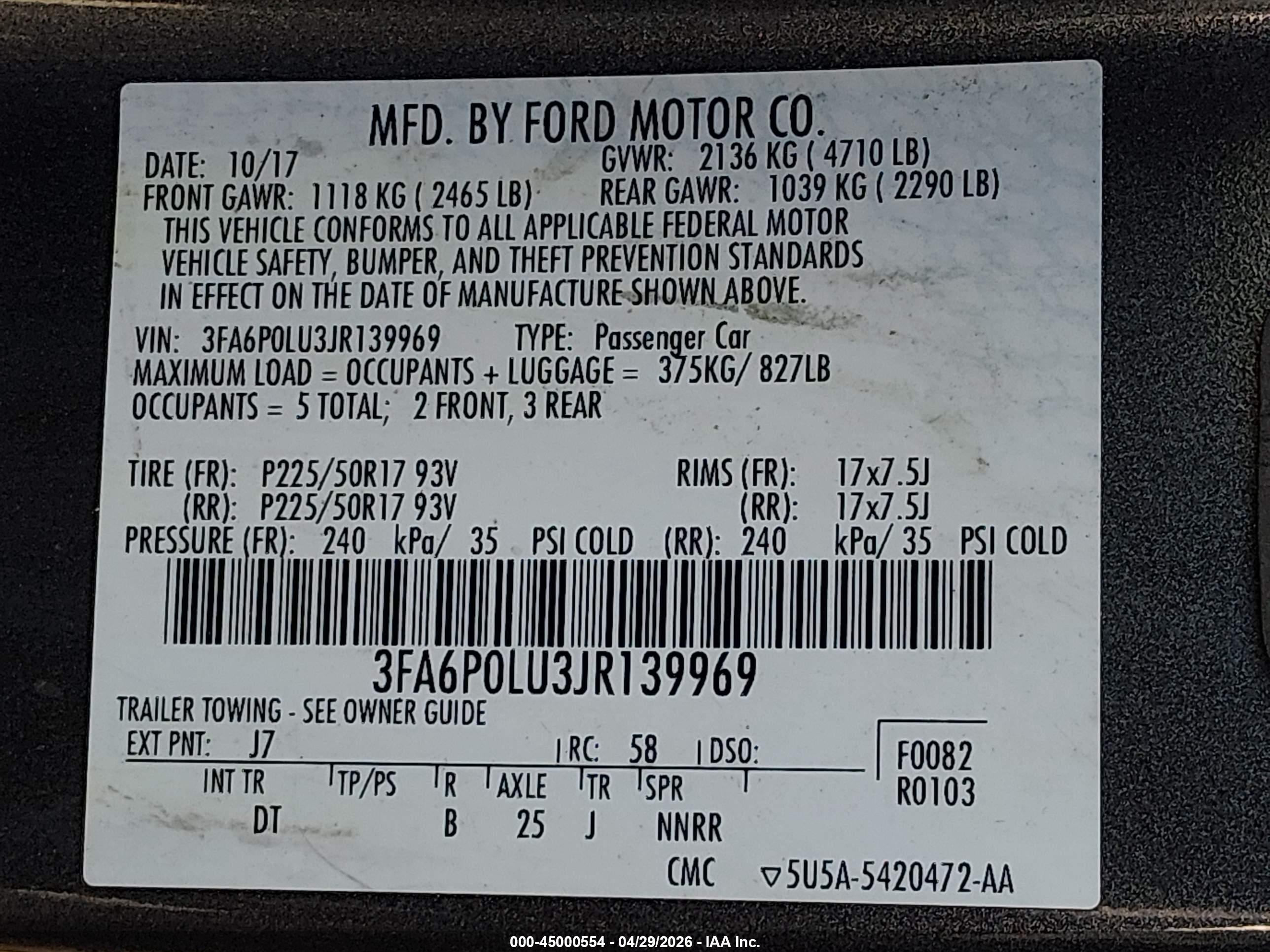 FORD FUSION image 9