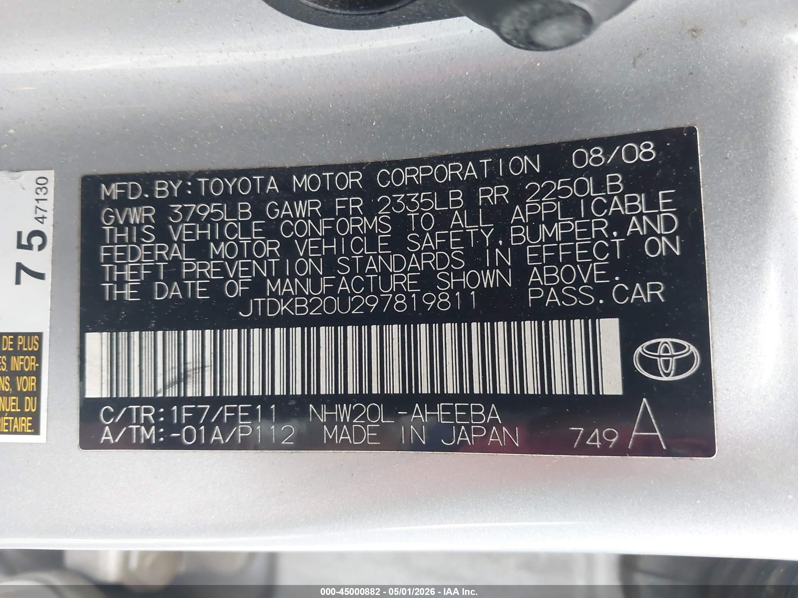 TOYOTA PRIUS image 9