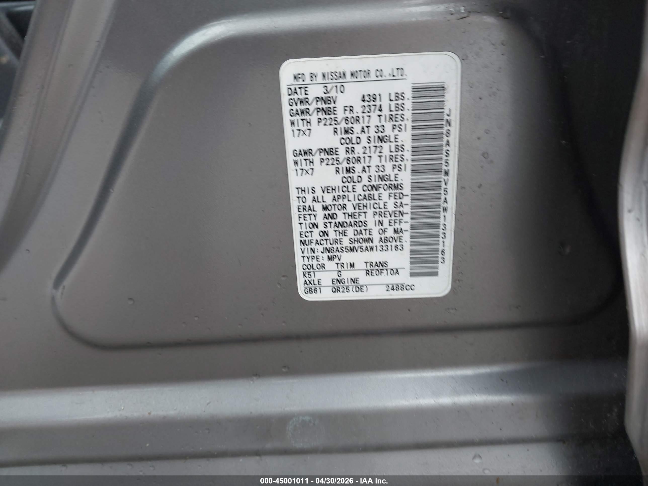 NISSAN ROGUE image 9
