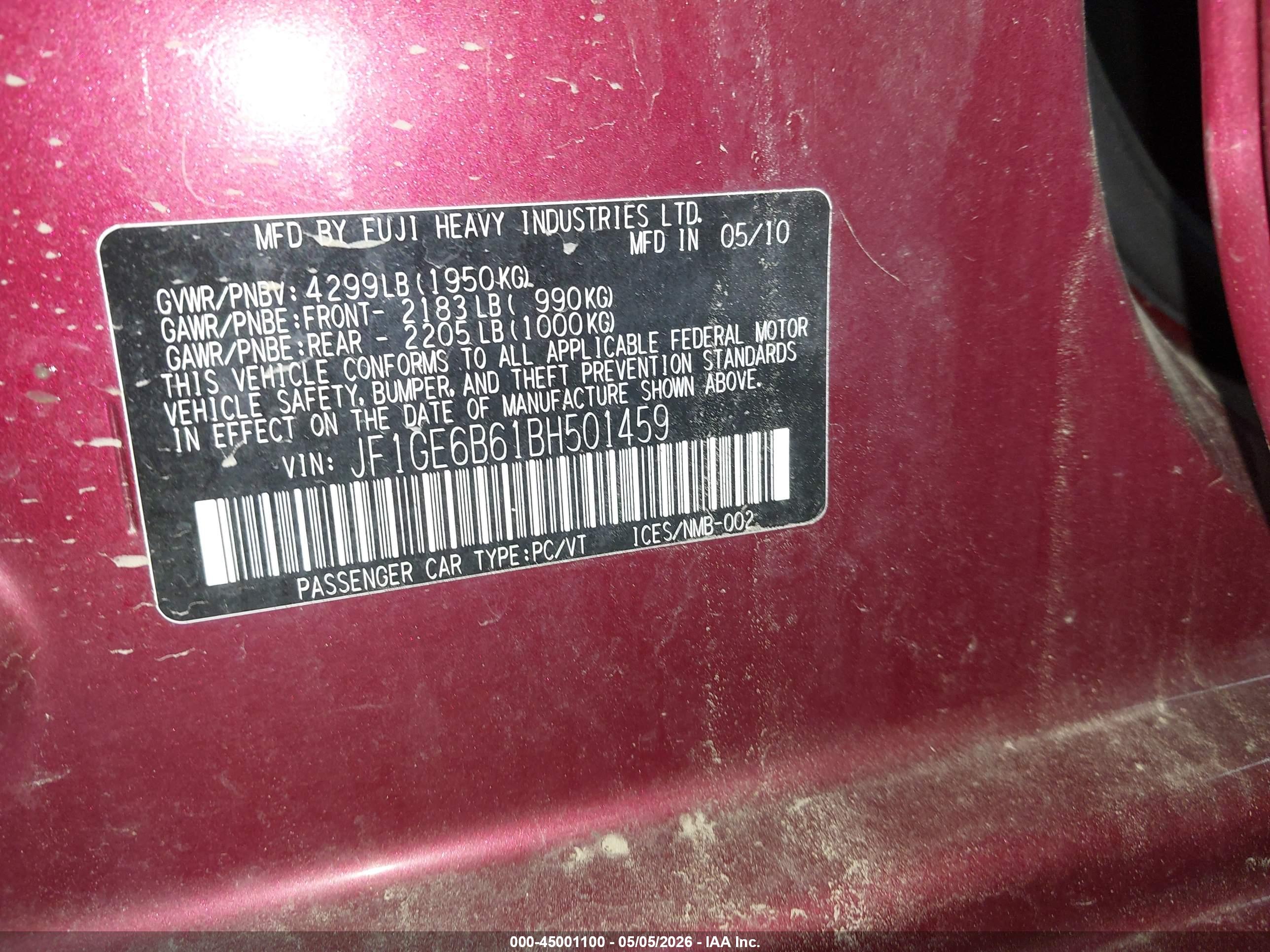 SUBARU IMPREZA image 9