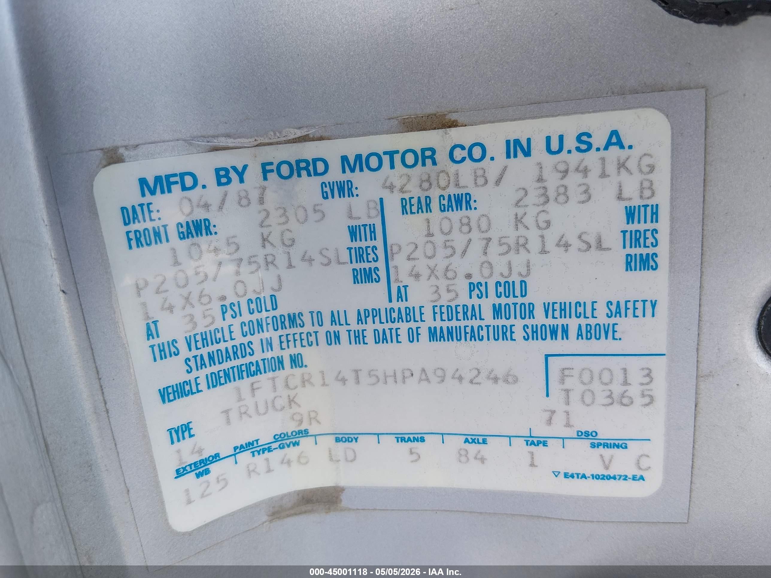 FORD RANGER image 9