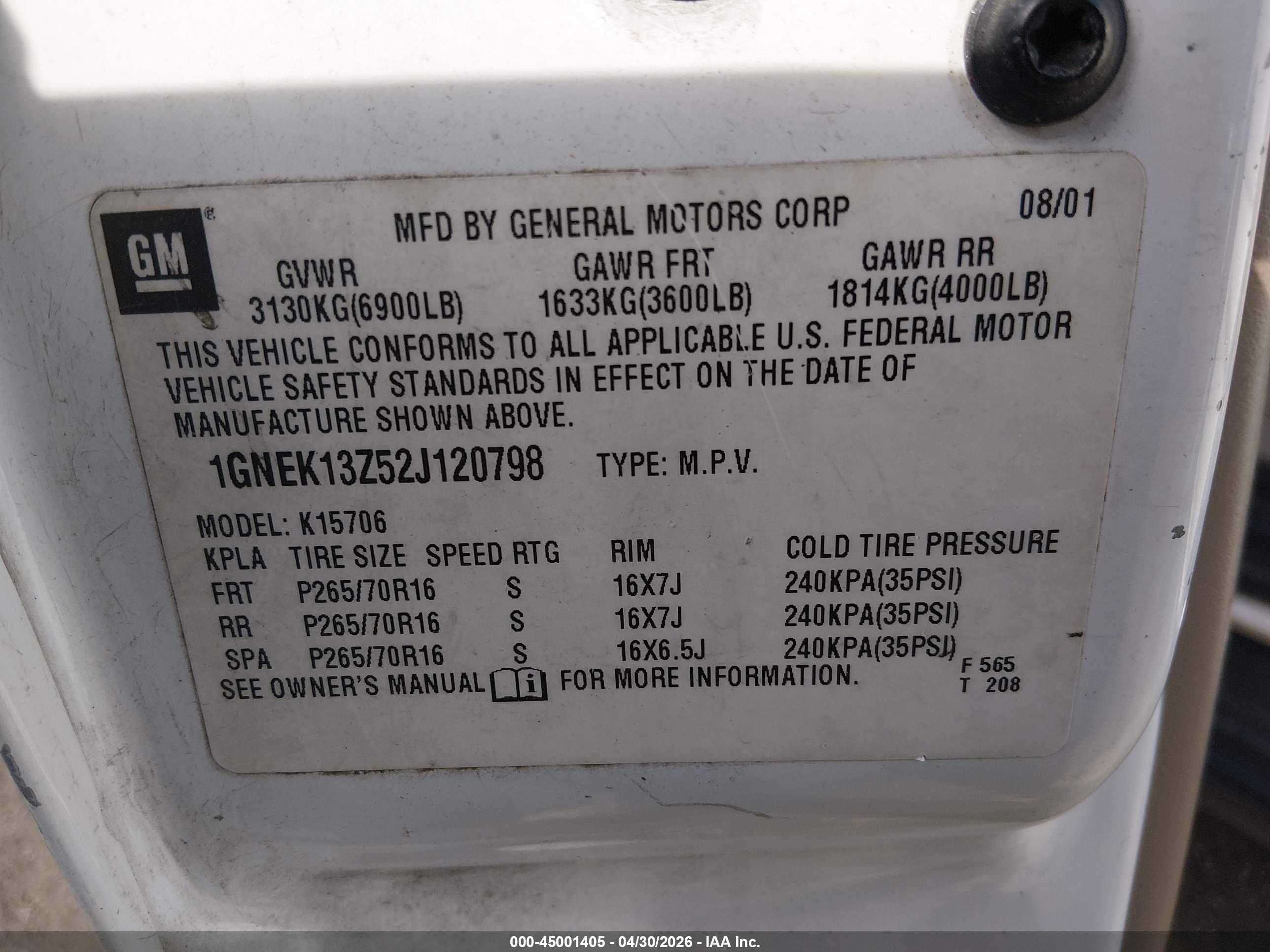 CHEVROLET TAHOE image 9