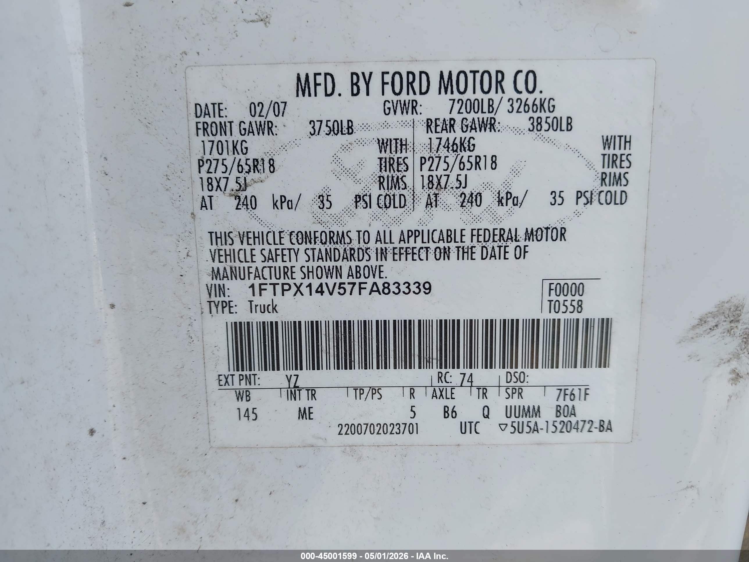 FORD F-150 image 9