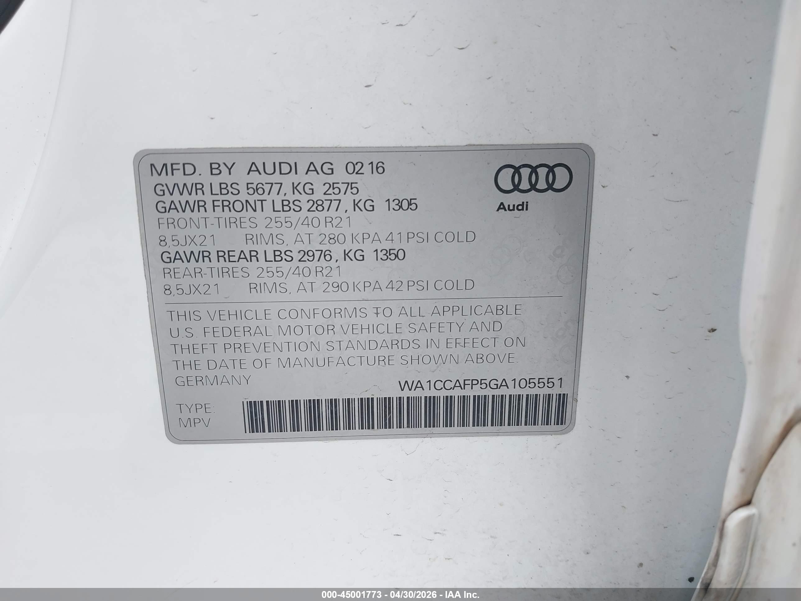 AUDI SQ5 image 9