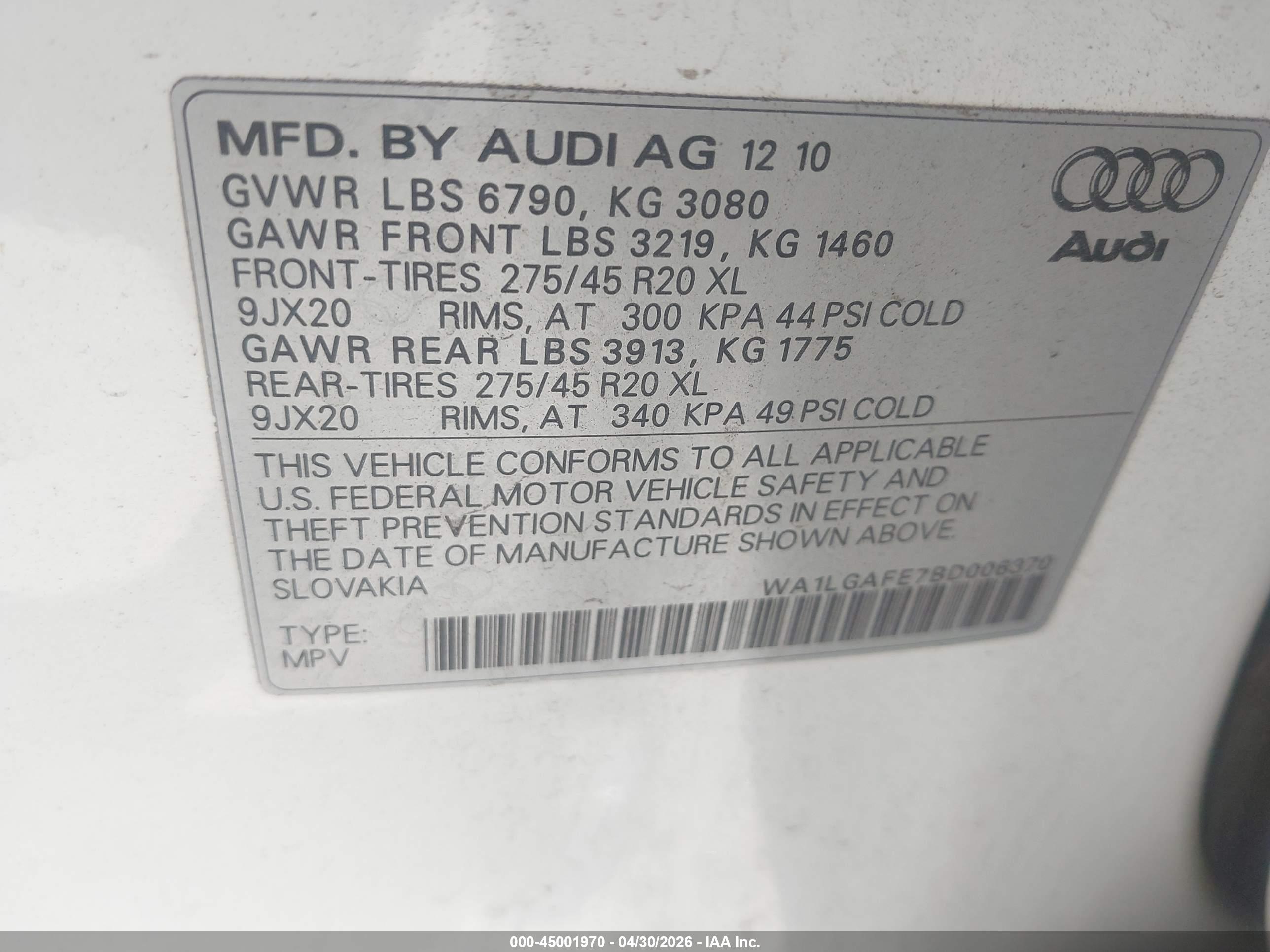 AUDI Q7 image 9