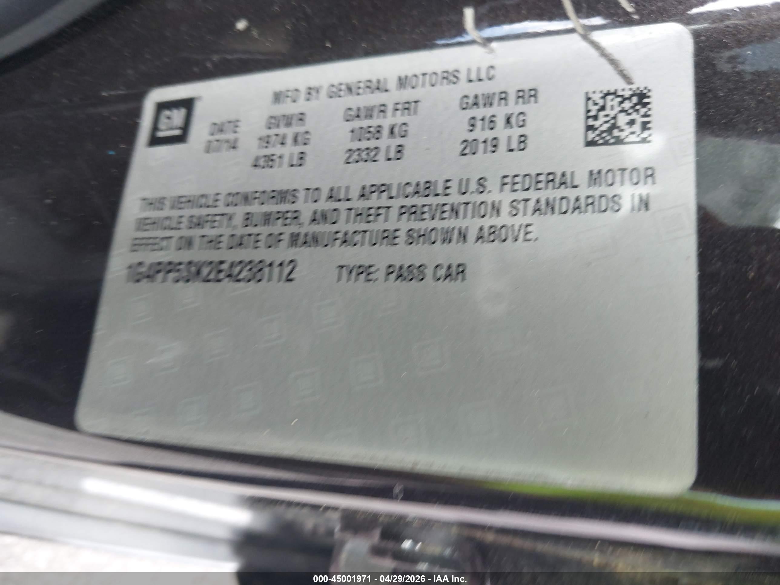 BUICK VERANO image 9