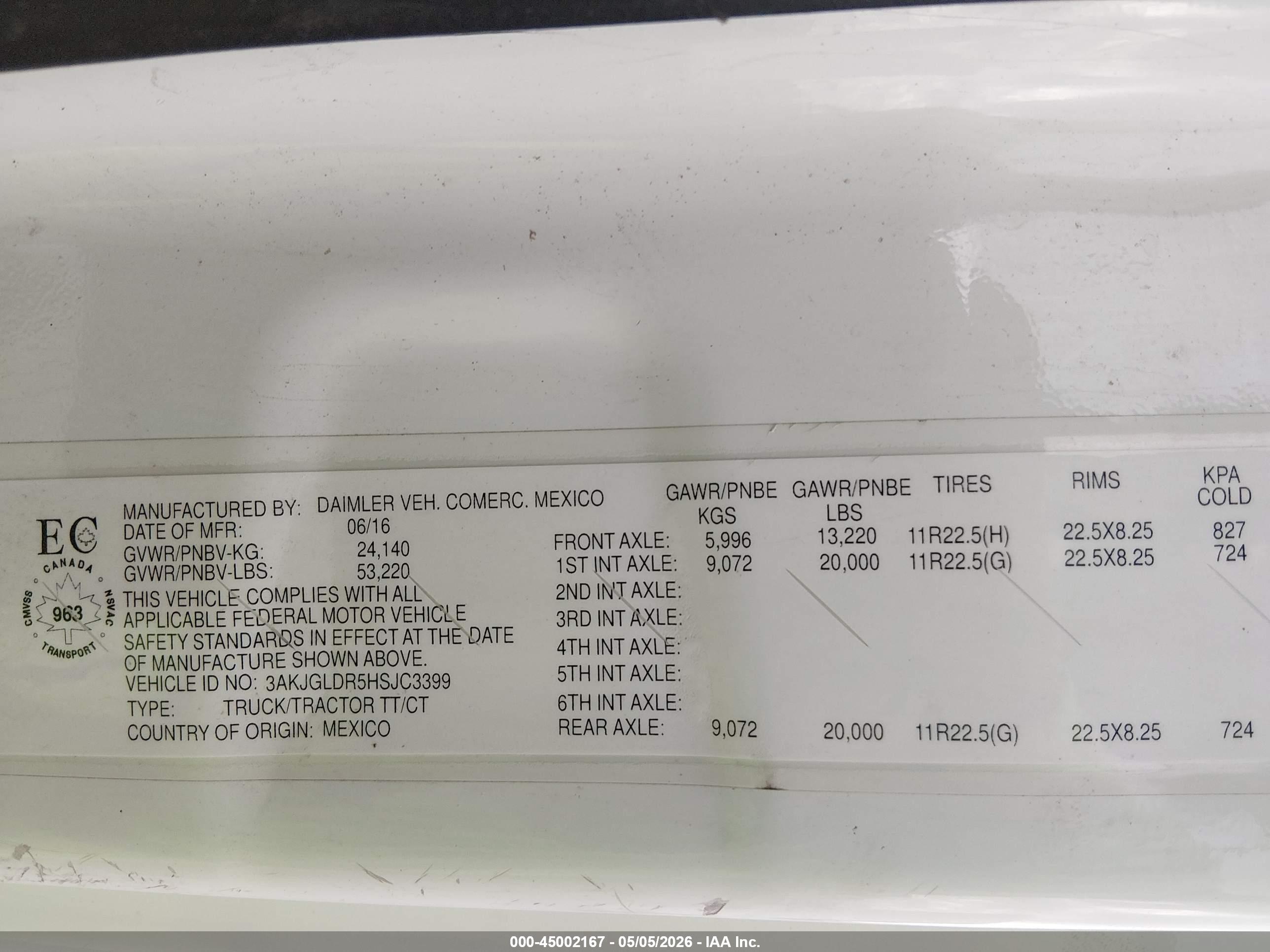 FREIGHTLINER CASCADIA image 9