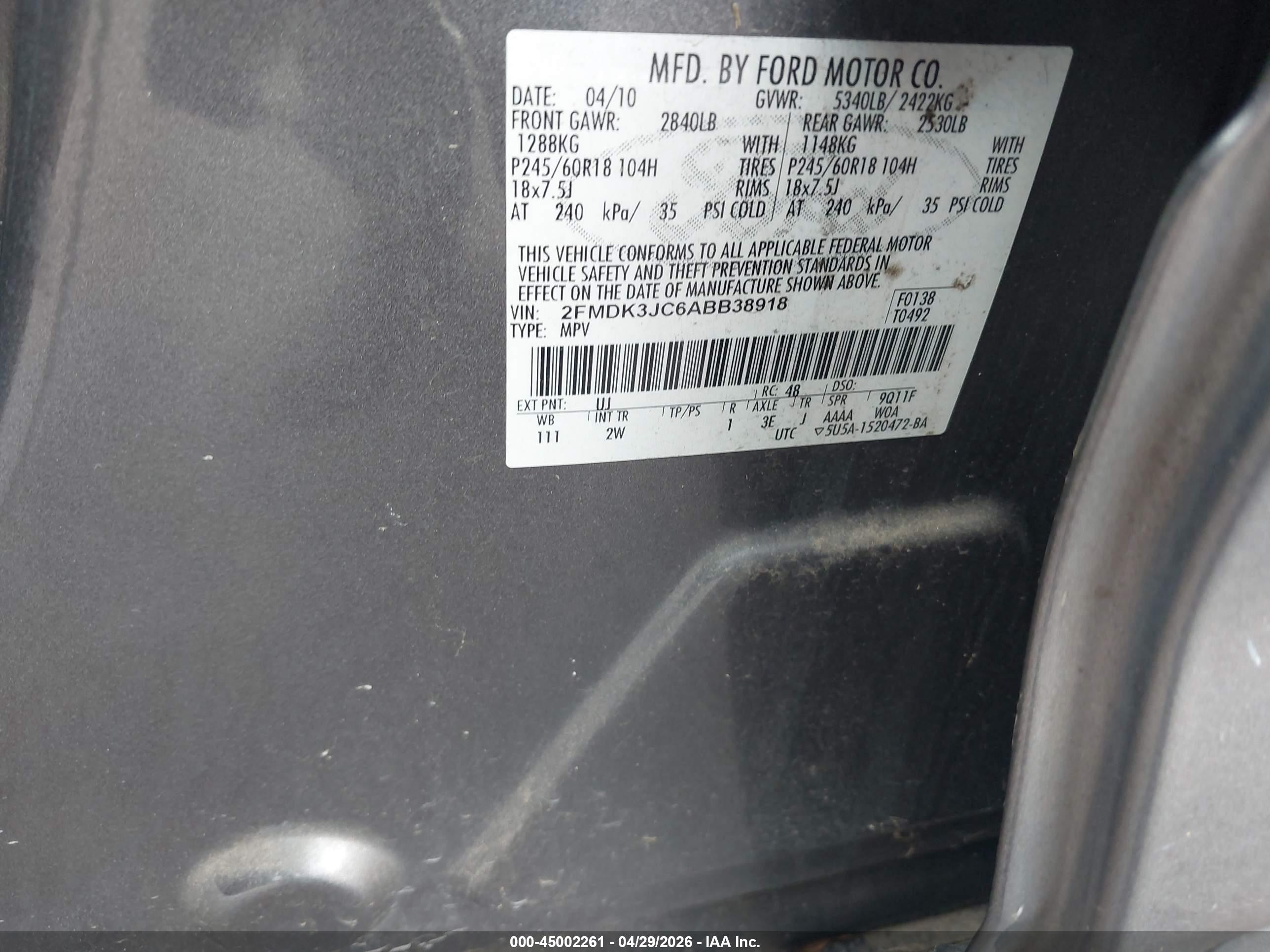 FORD EDGE image 9