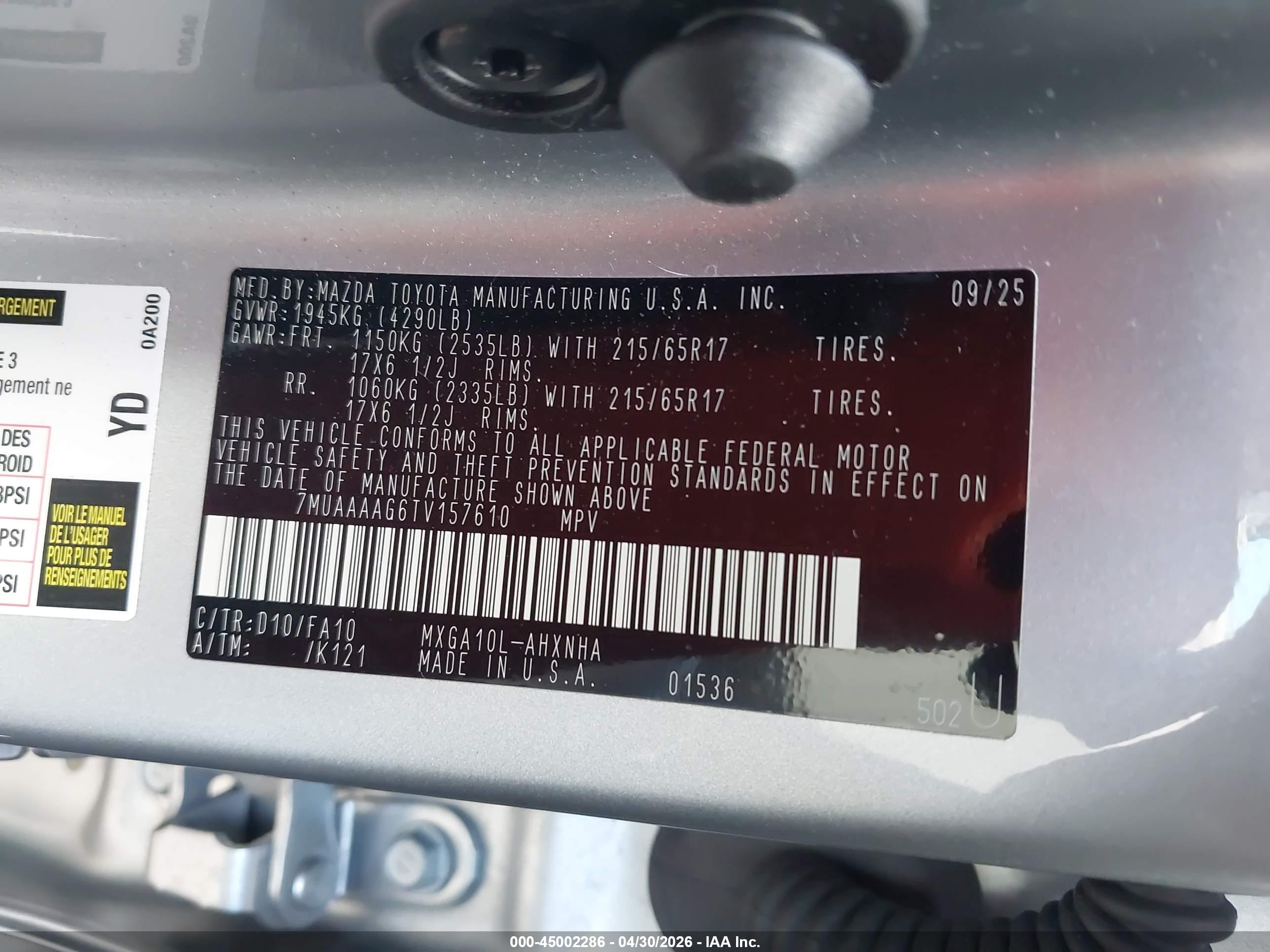 TOYOTA COROLLA image 9