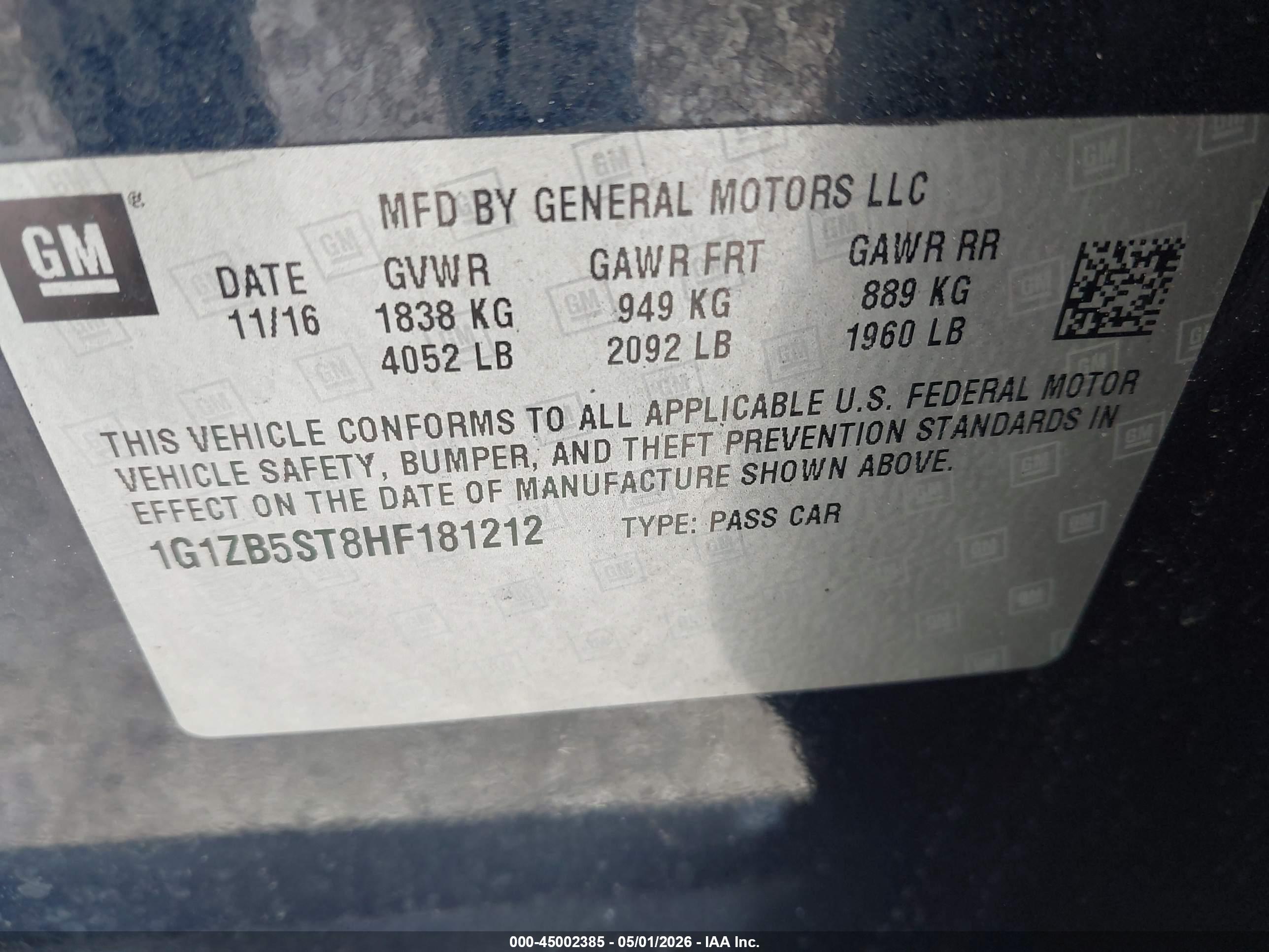 CHEVROLET MALIBU image 9