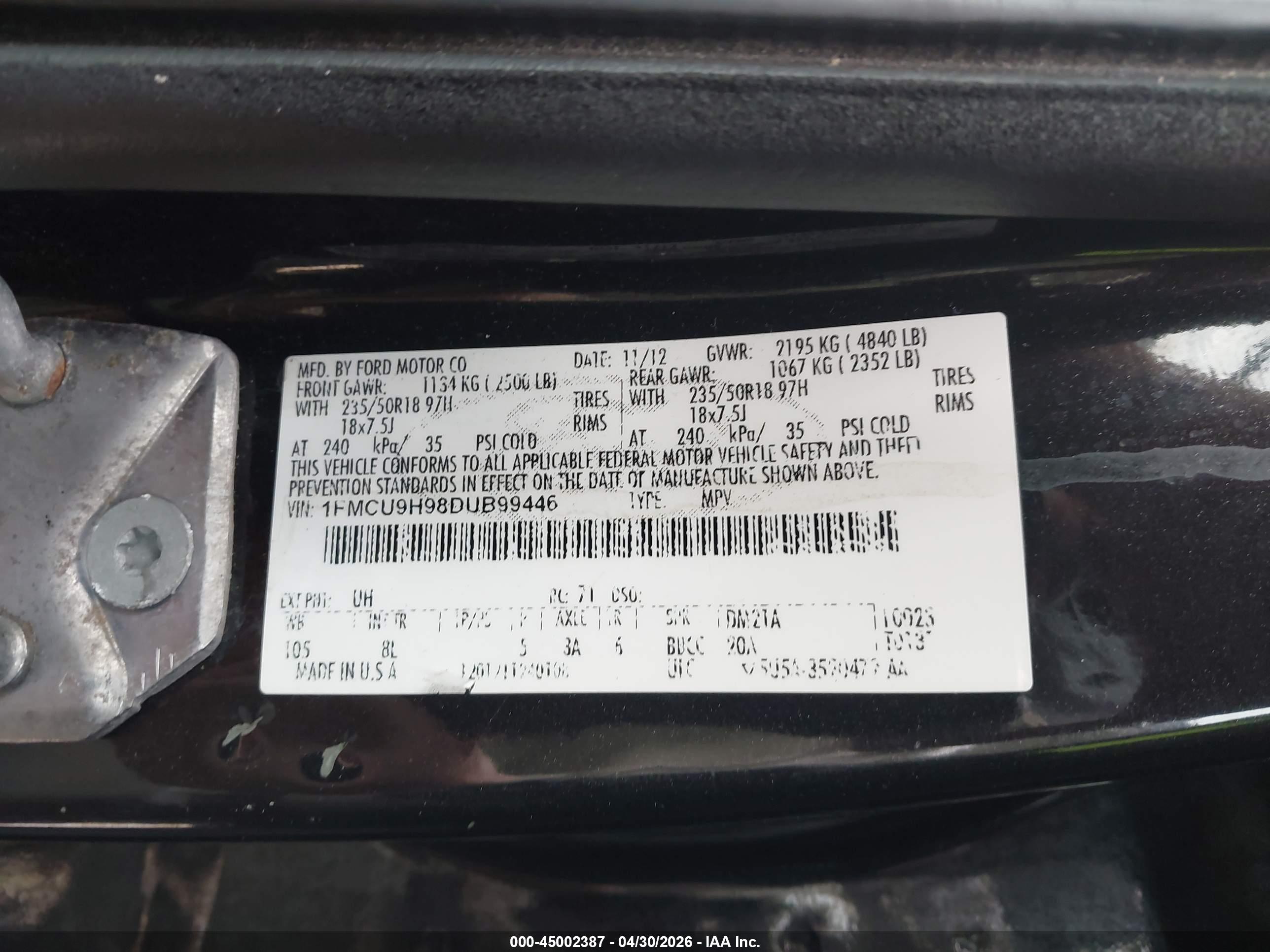FORD ESCAPE image 9