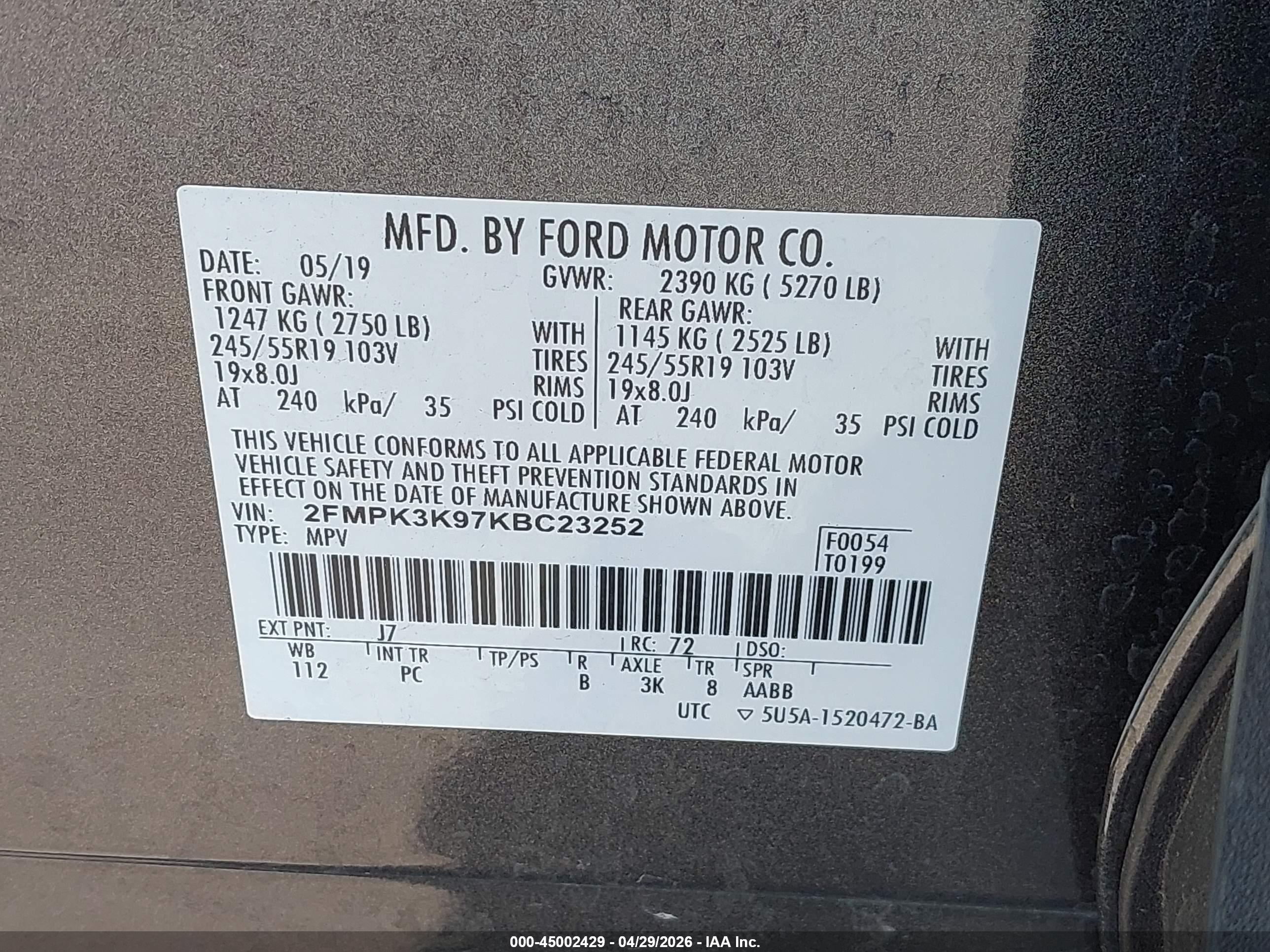 FORD EDGE image 9