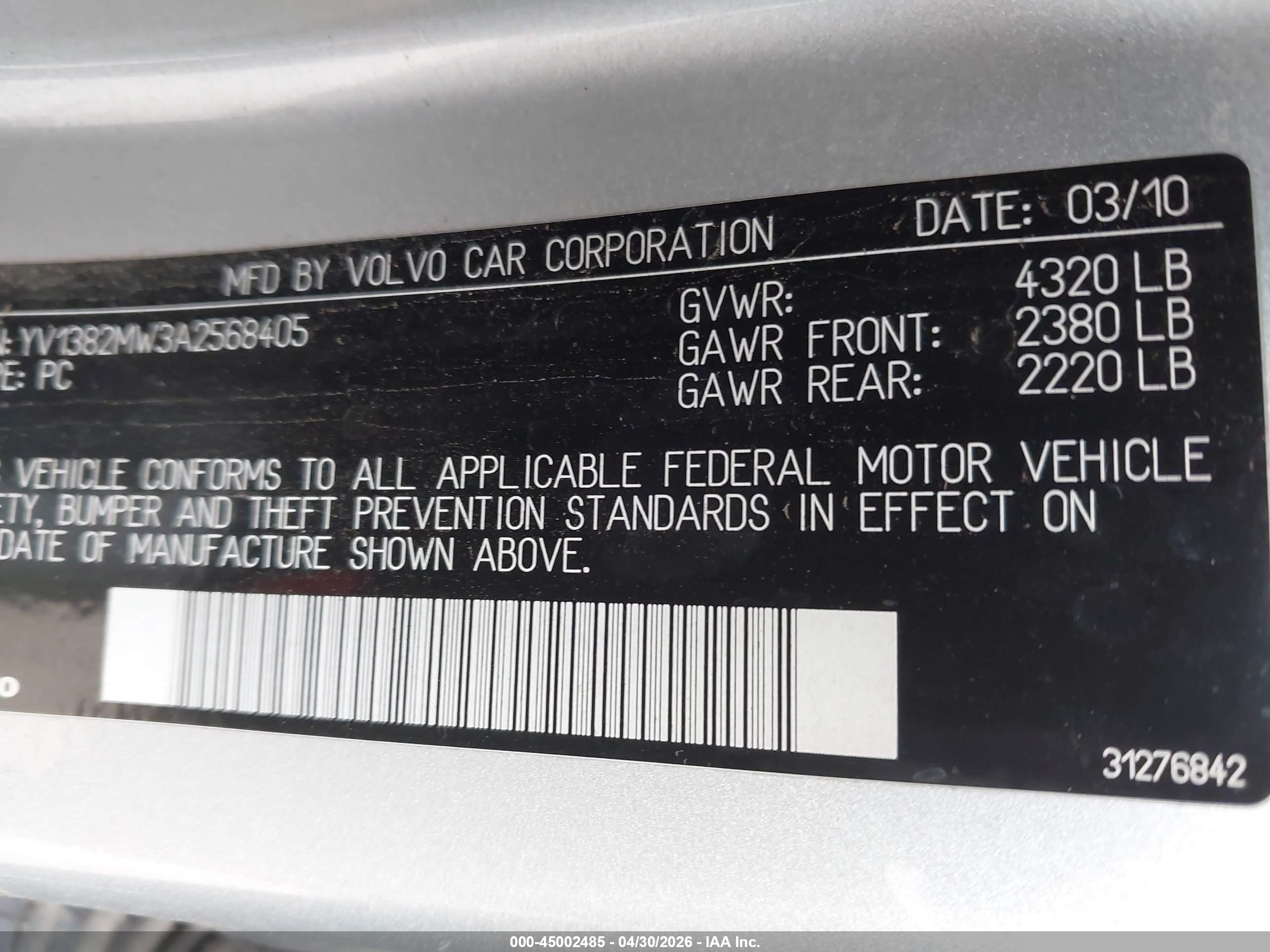 VOLVO V50 image 9