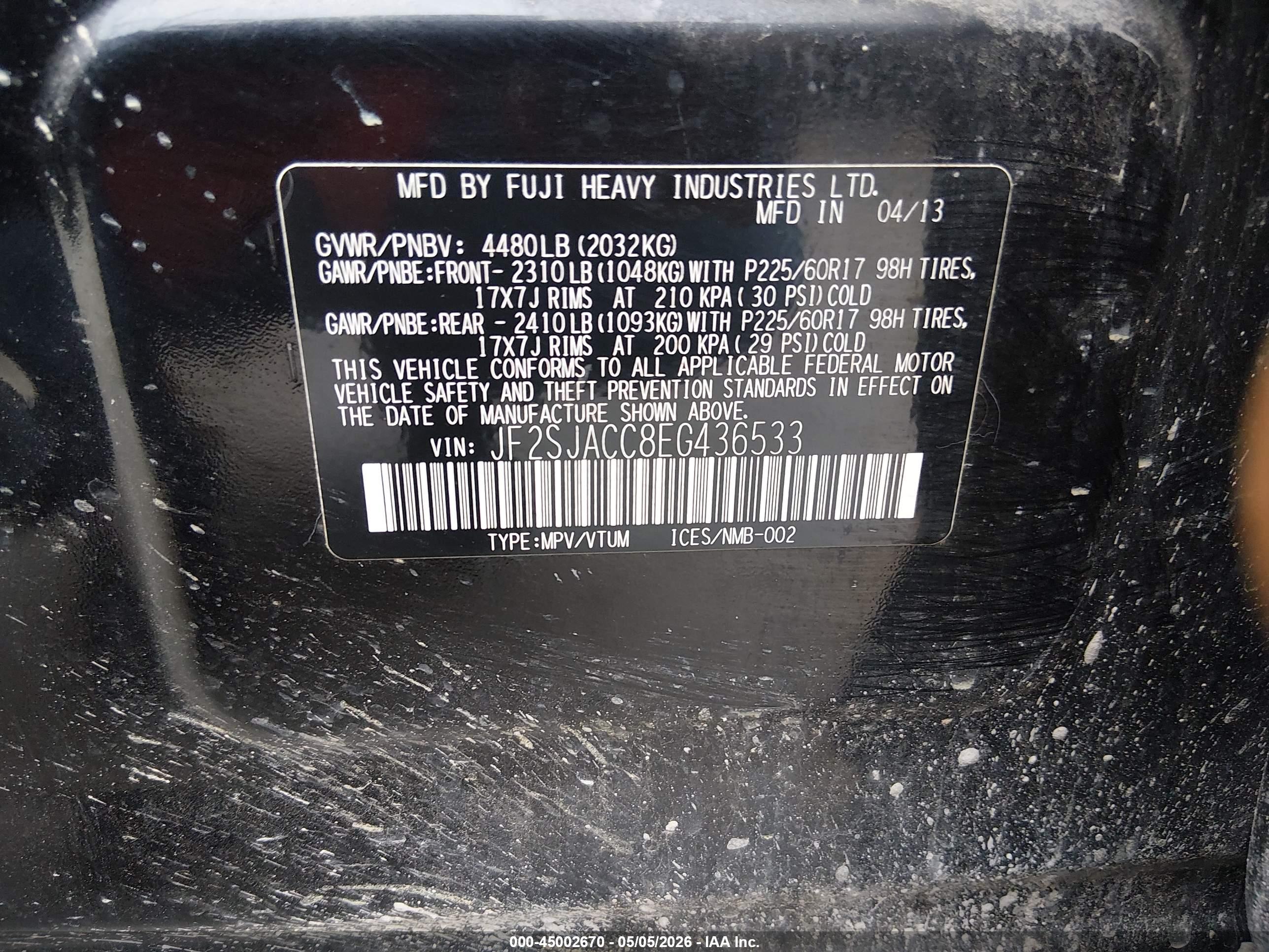SUBARU FORESTER image 9