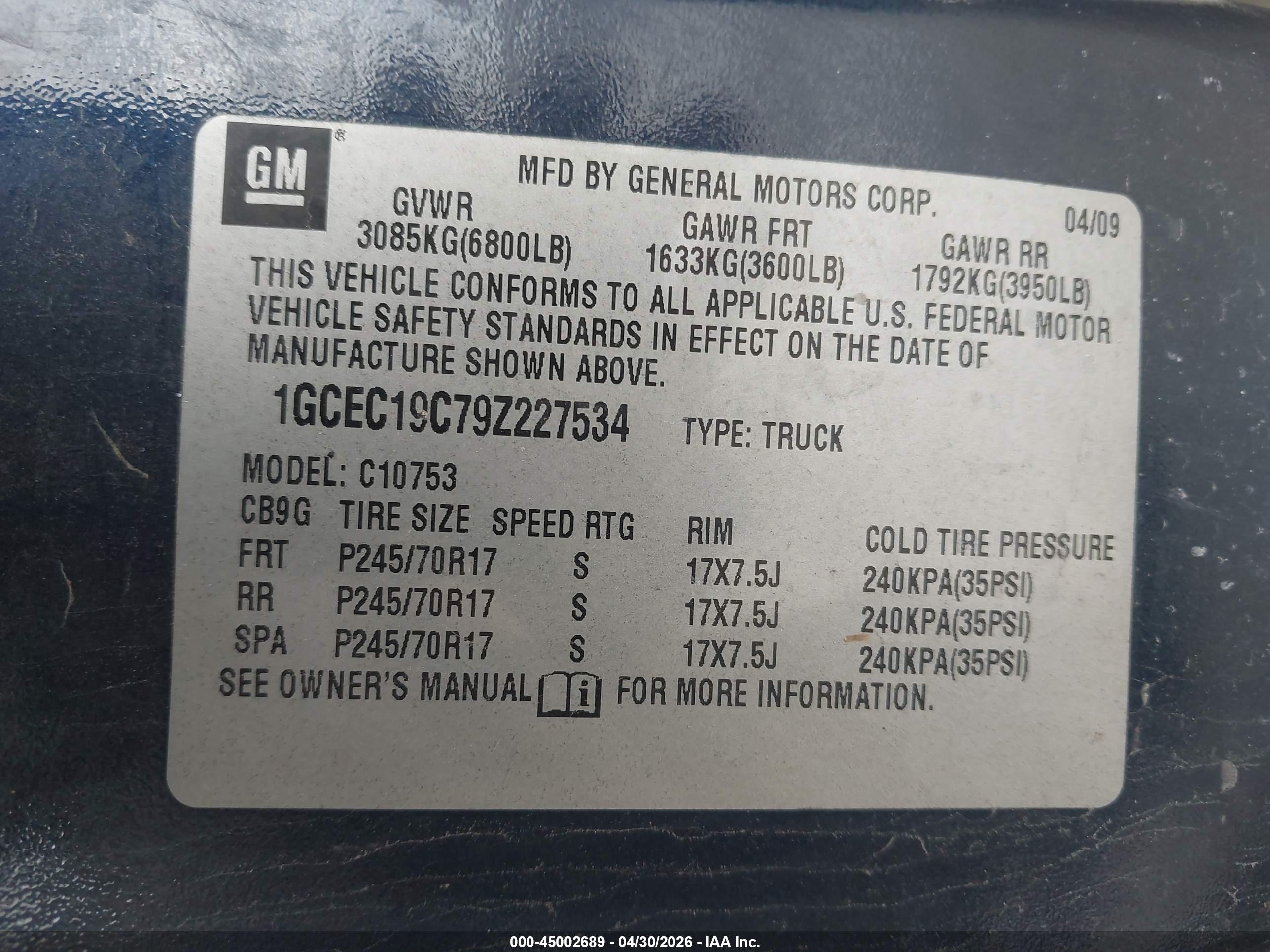 CHEVROLET SILVERADO image 9