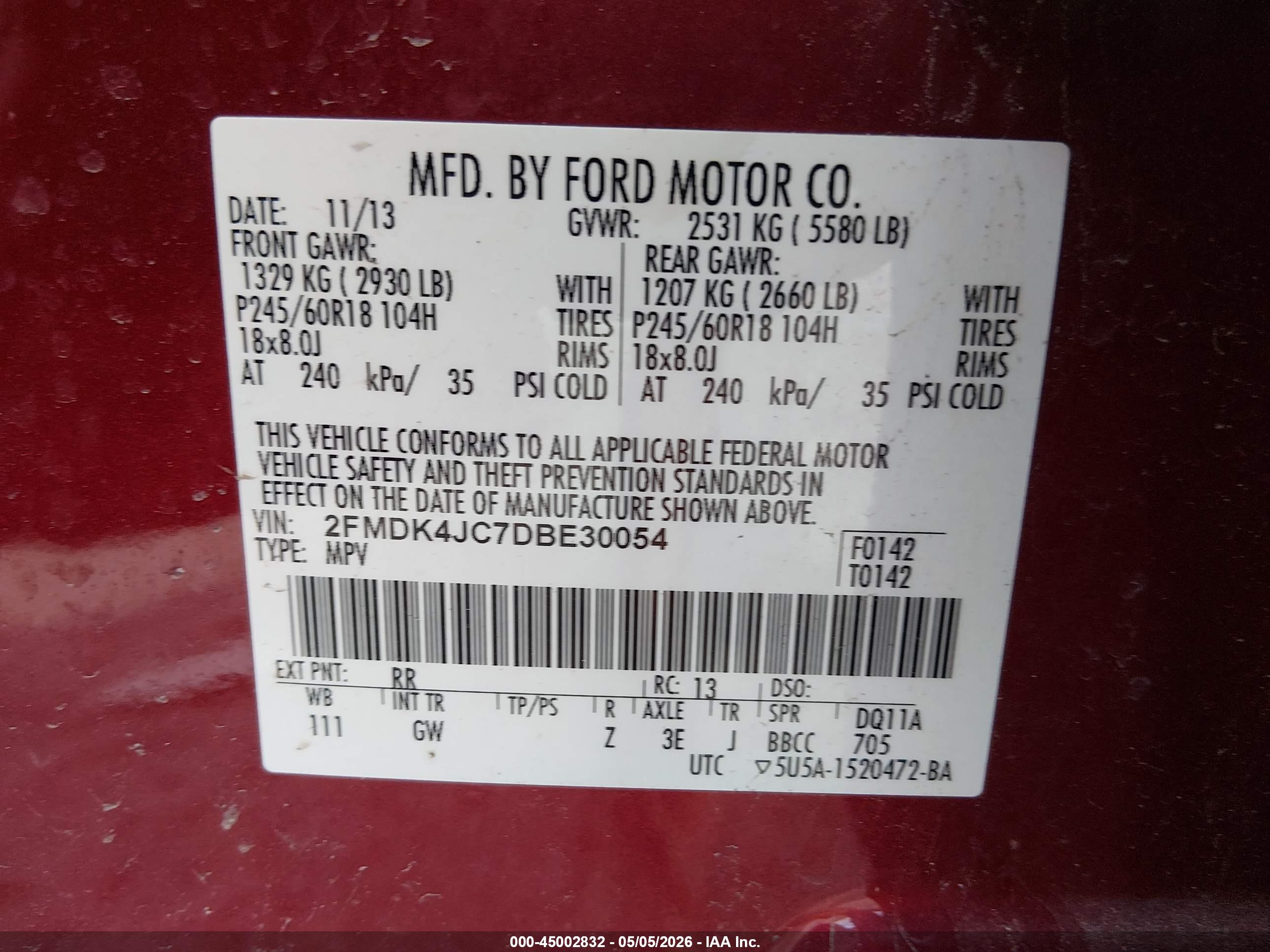 FORD EDGE image 9