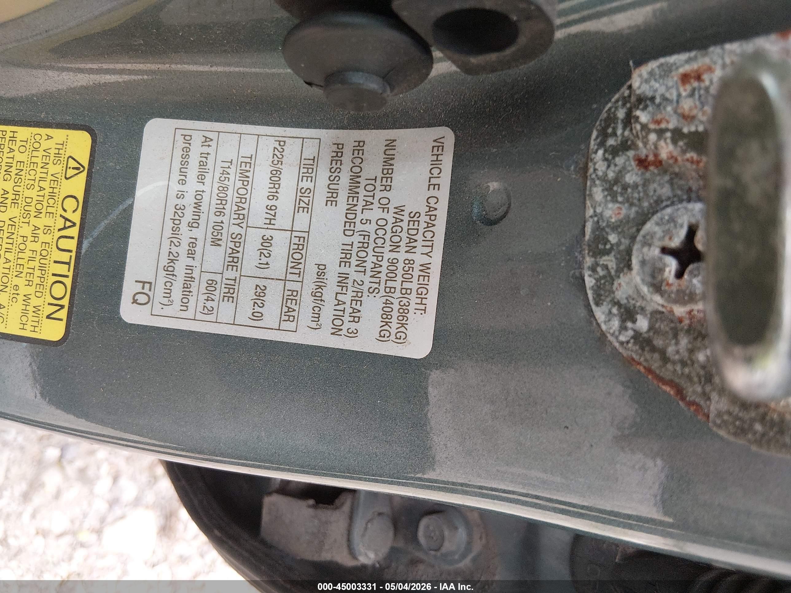 SUBARU OUTBACK image 9