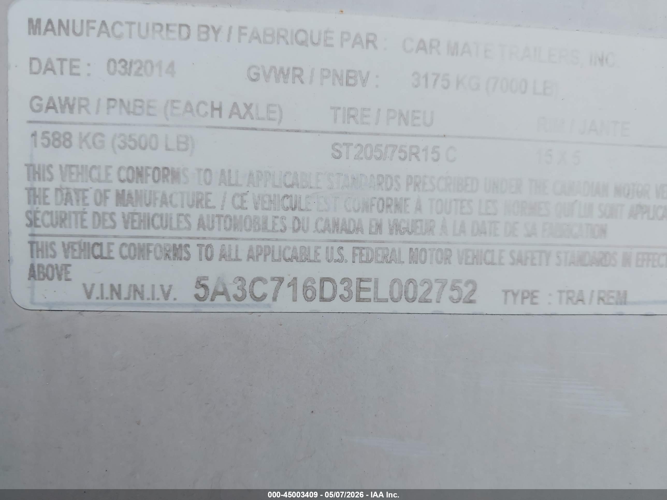 CARMATE 16' image 9