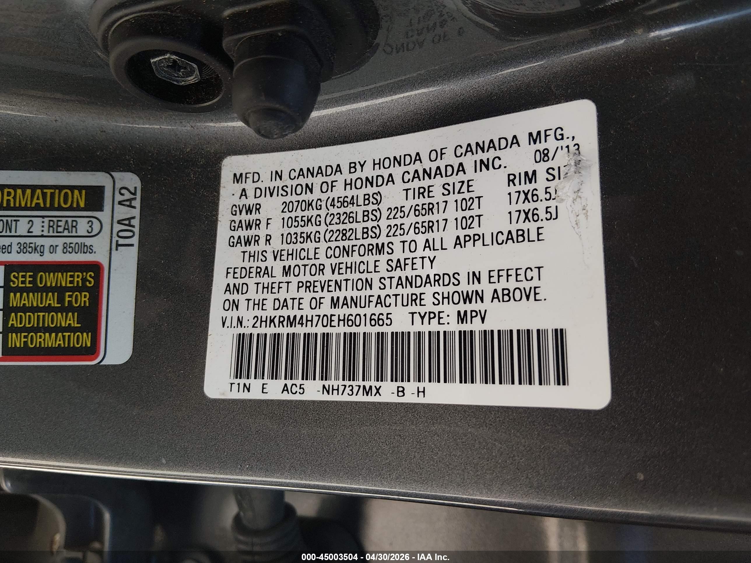 HONDA CR-V image 9