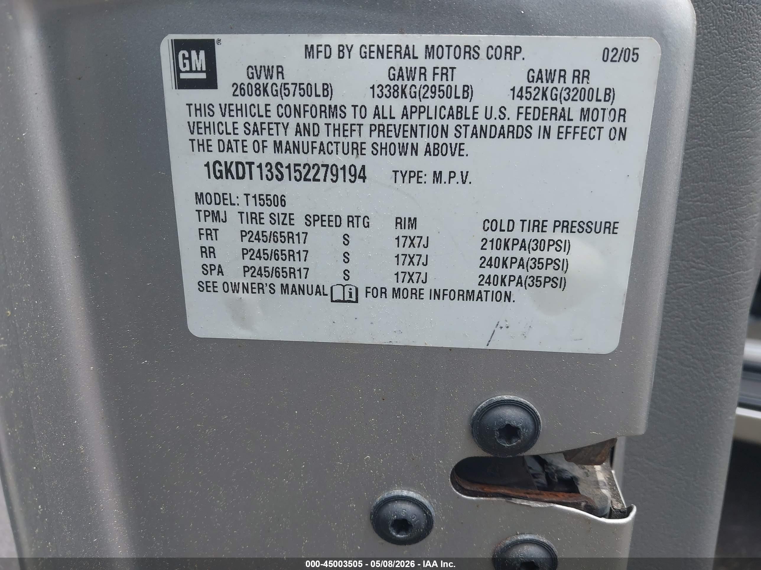 GMC ENVOY image 9
