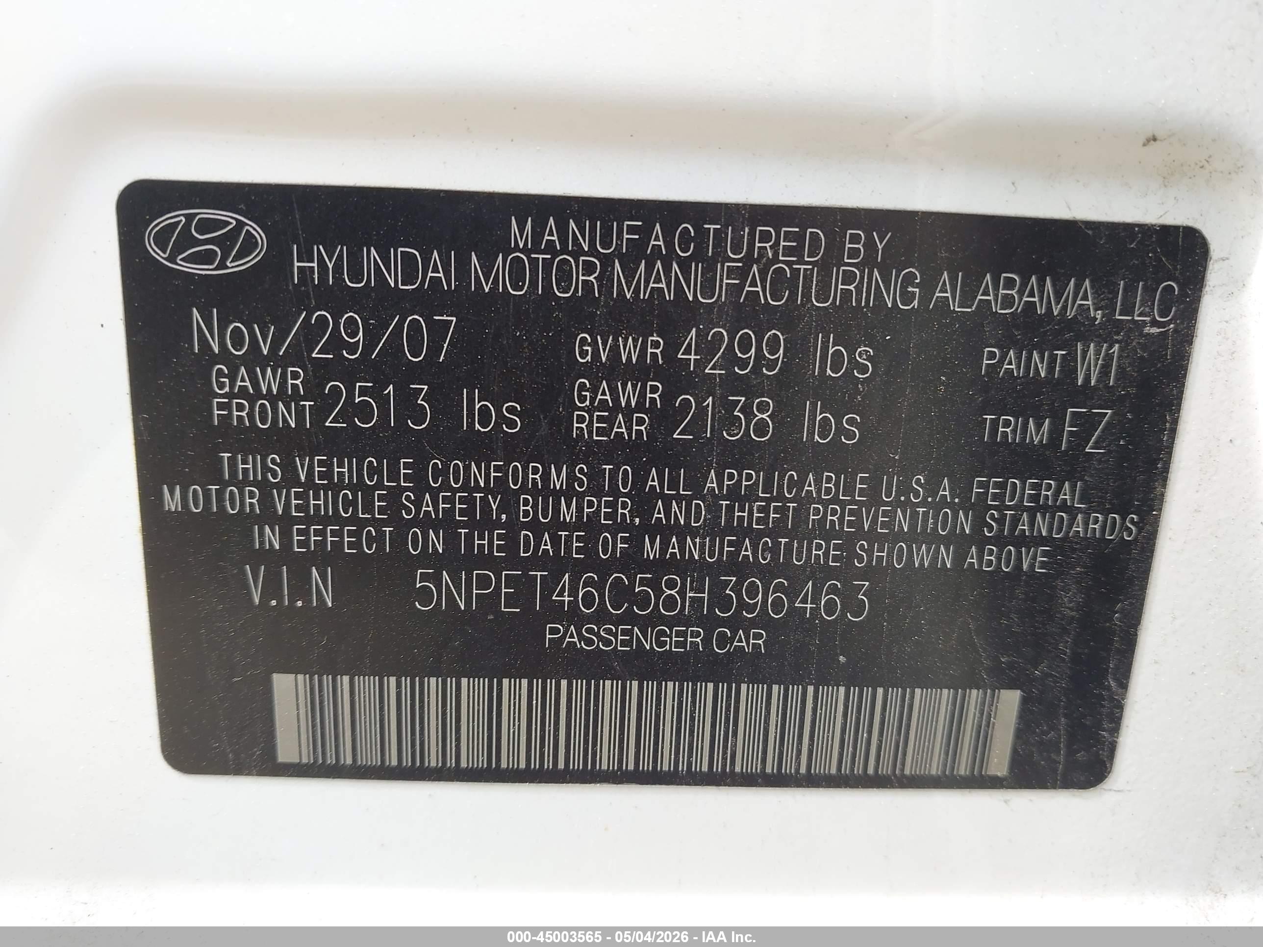HYUNDAI SONATA image 9