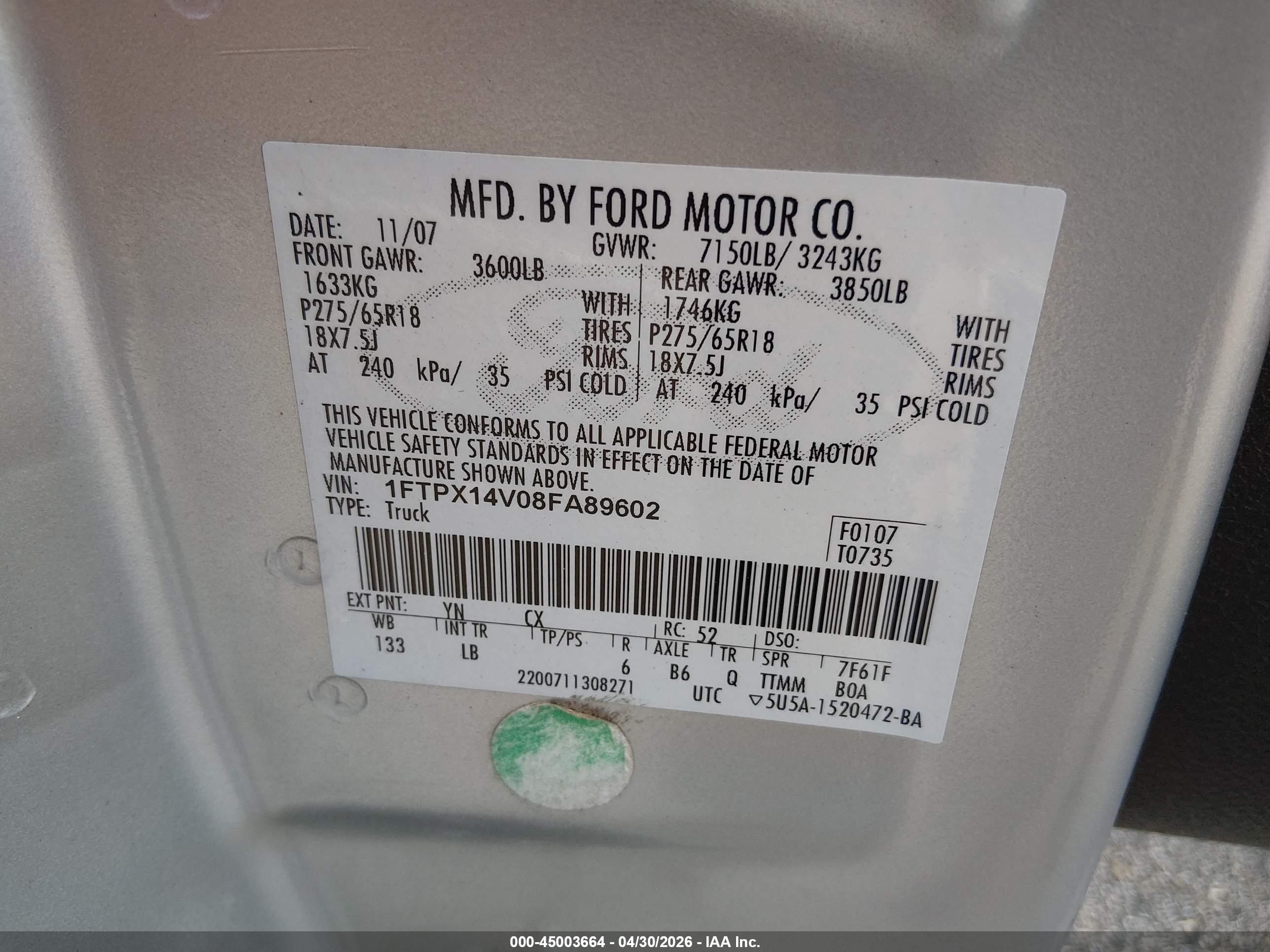 FORD F-150 image 9
