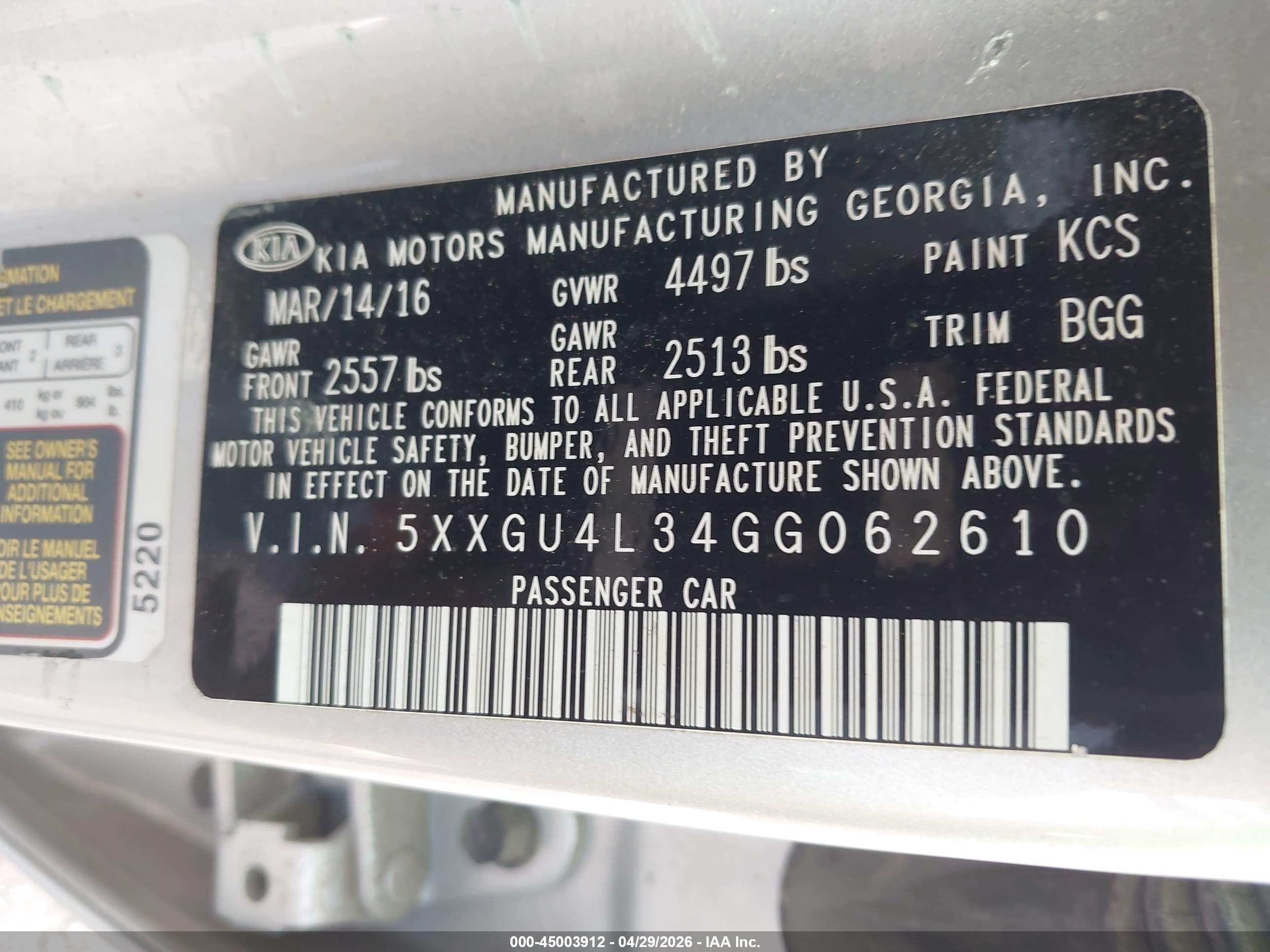 KIA OPTIMA image 9