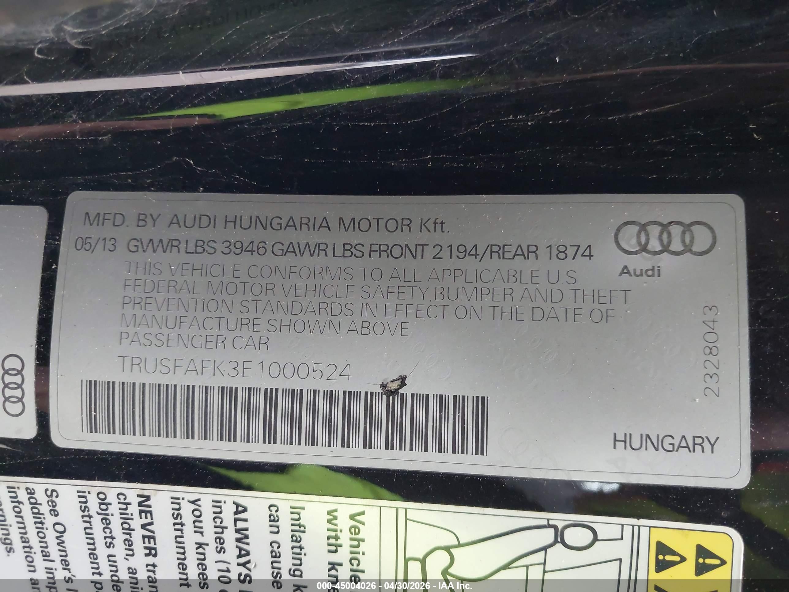 AUDI TT image 9