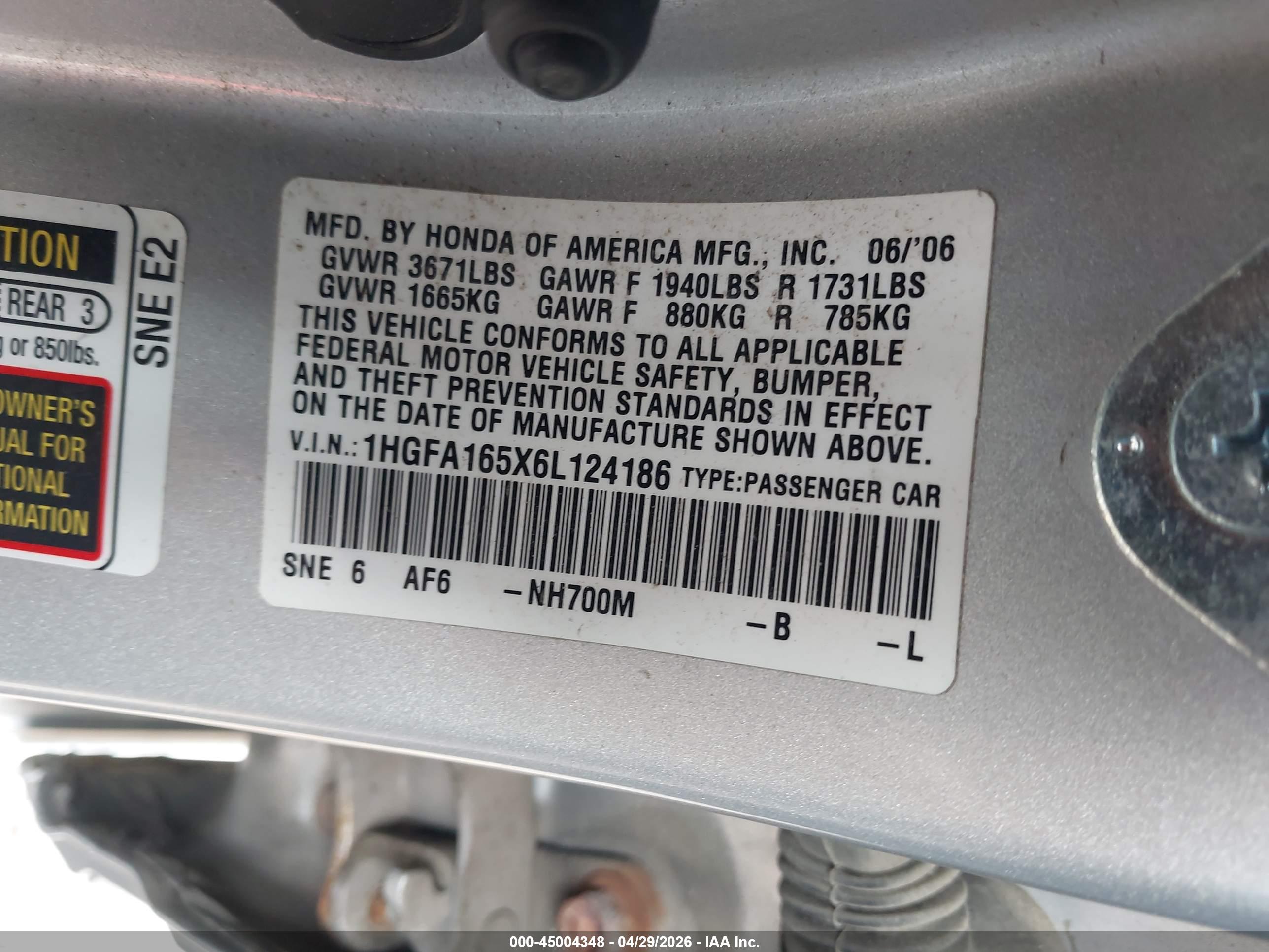 HONDA CIVIC image 9
