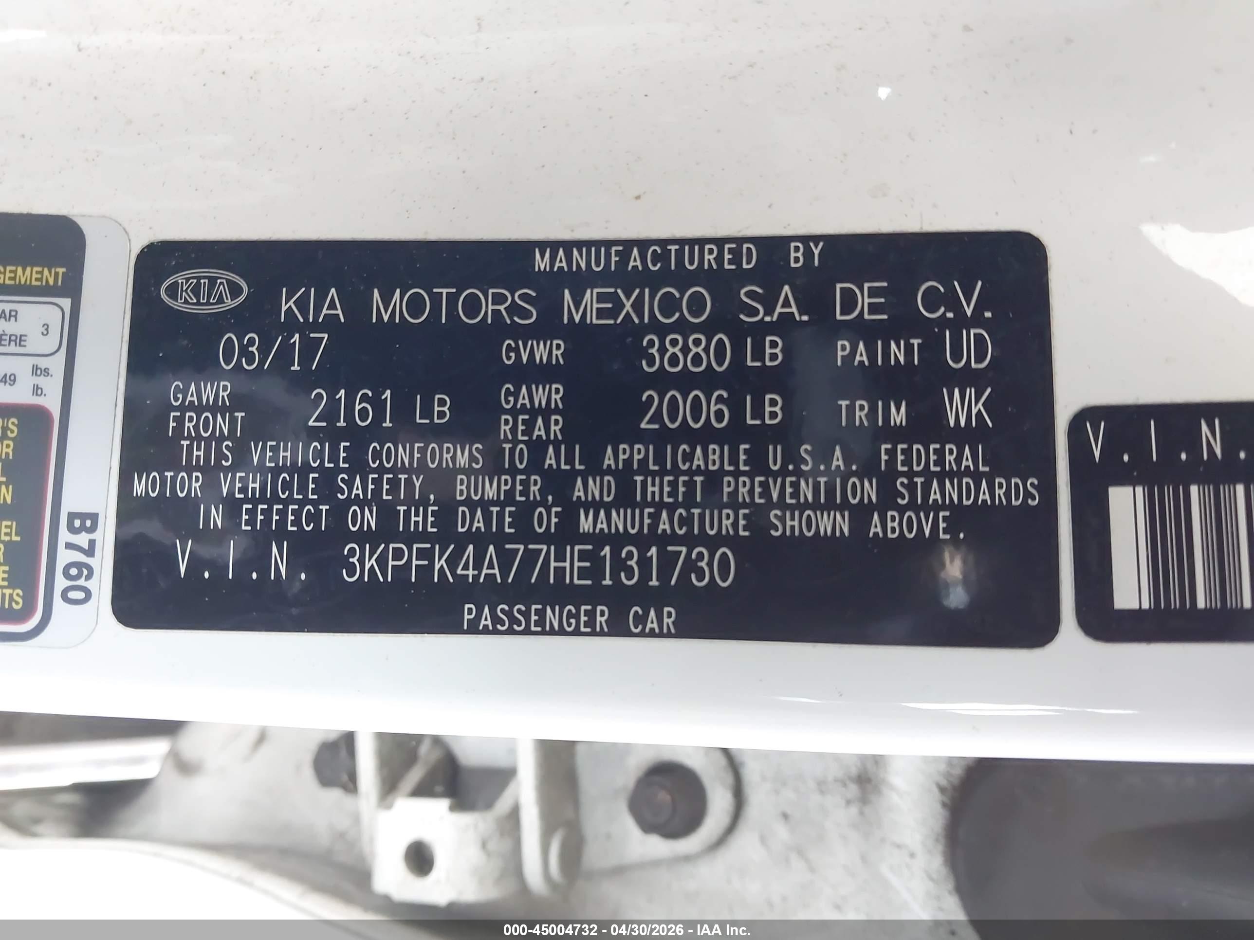 KIA FORTE image 9