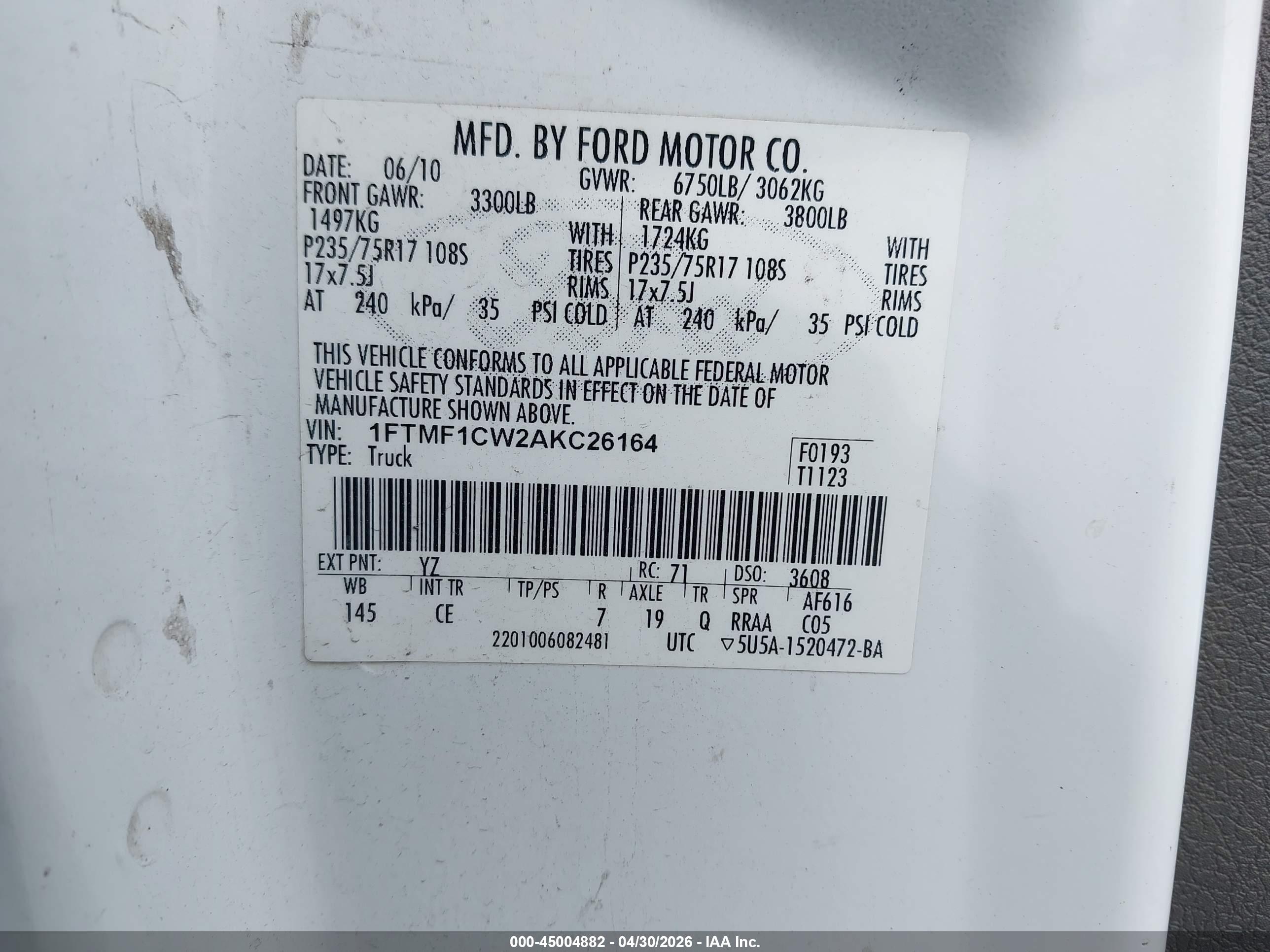FORD F-150 image 9