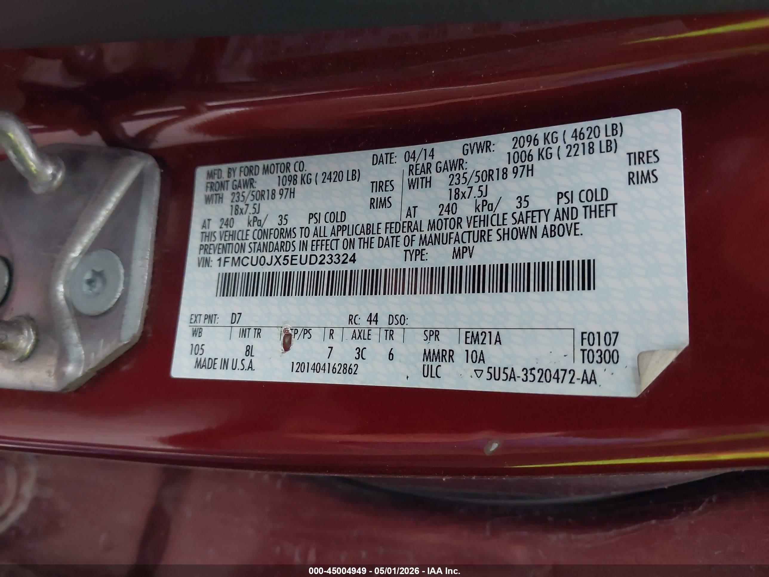 FORD ESCAPE image 9