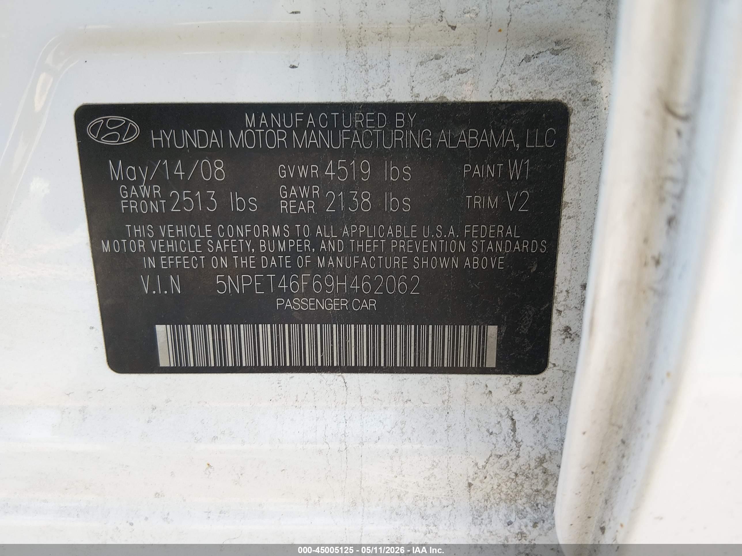 HYUNDAI SONATA image 9
