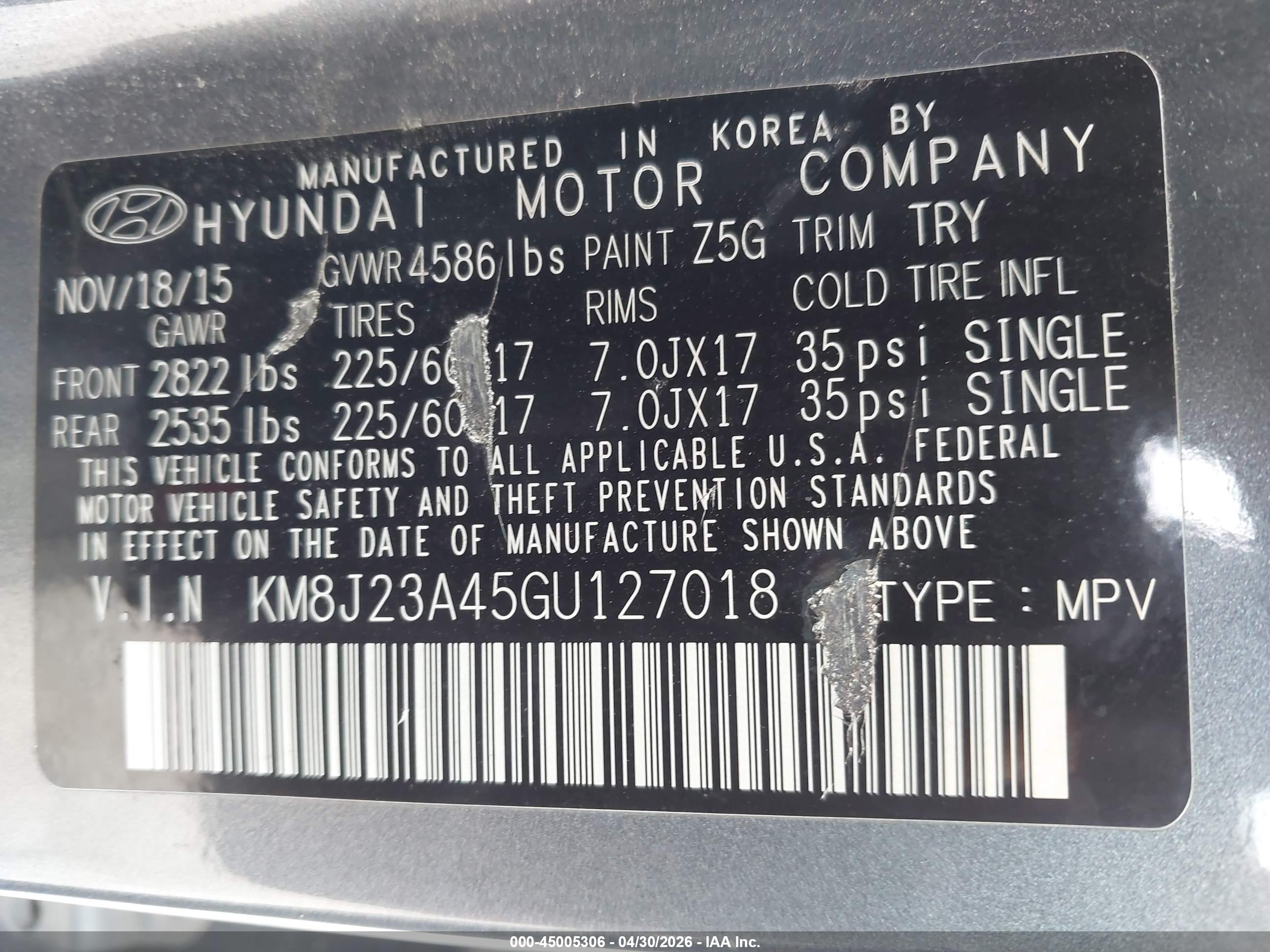 HYUNDAI TUCSON image 9