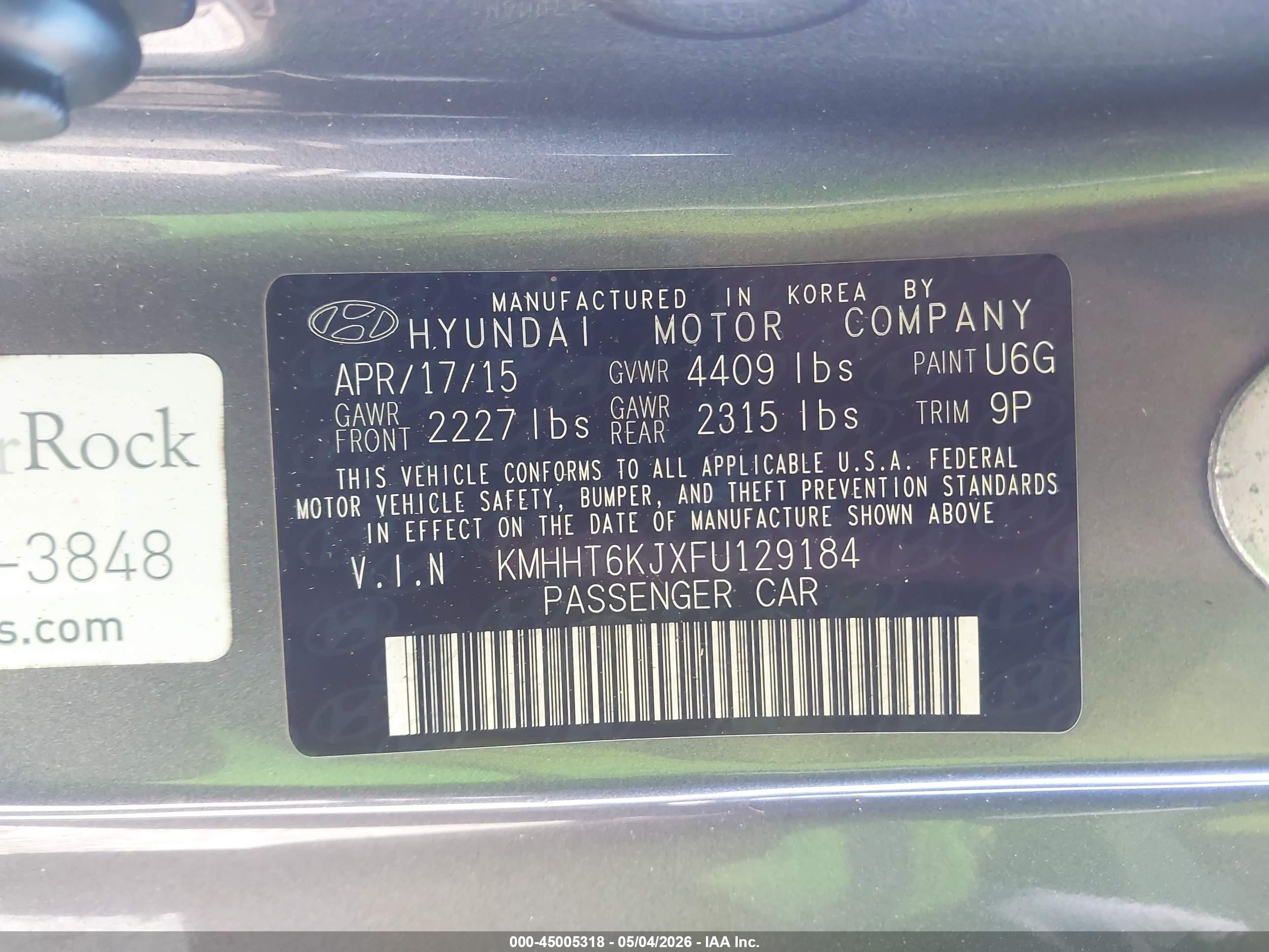 HYUNDAI GENESIS image 9