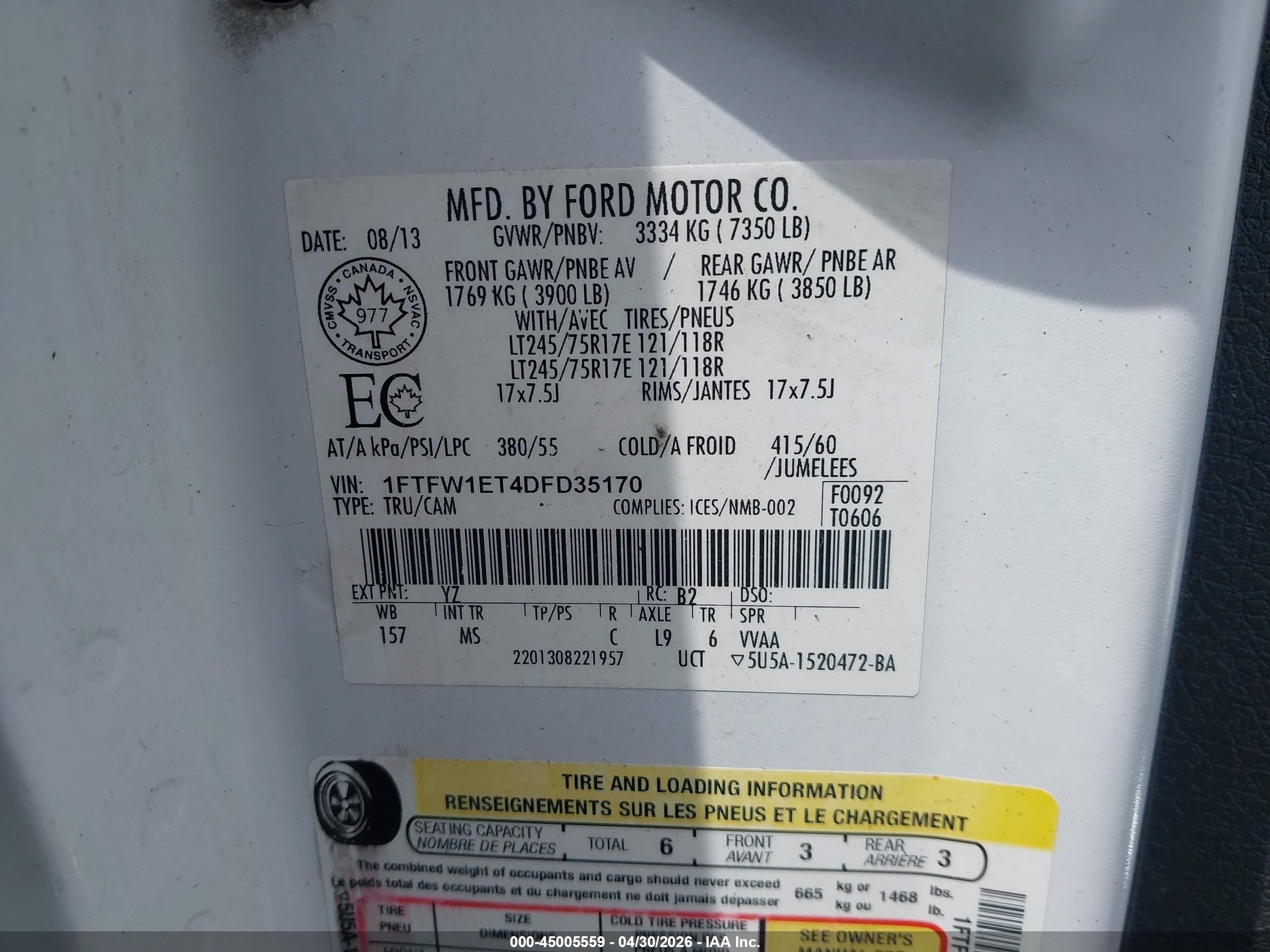 FORD F-150 image 9