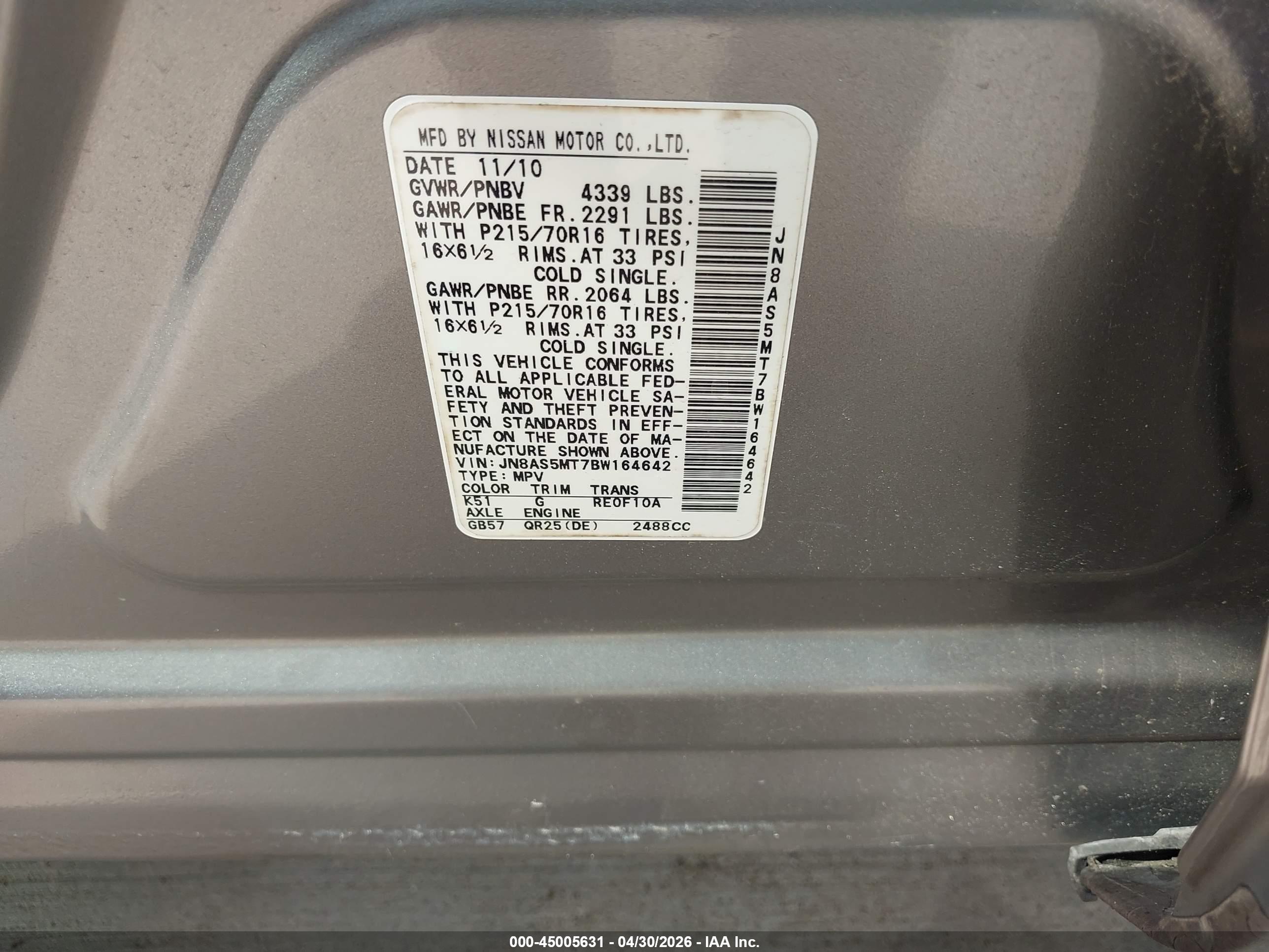 NISSAN ROGUE image 9