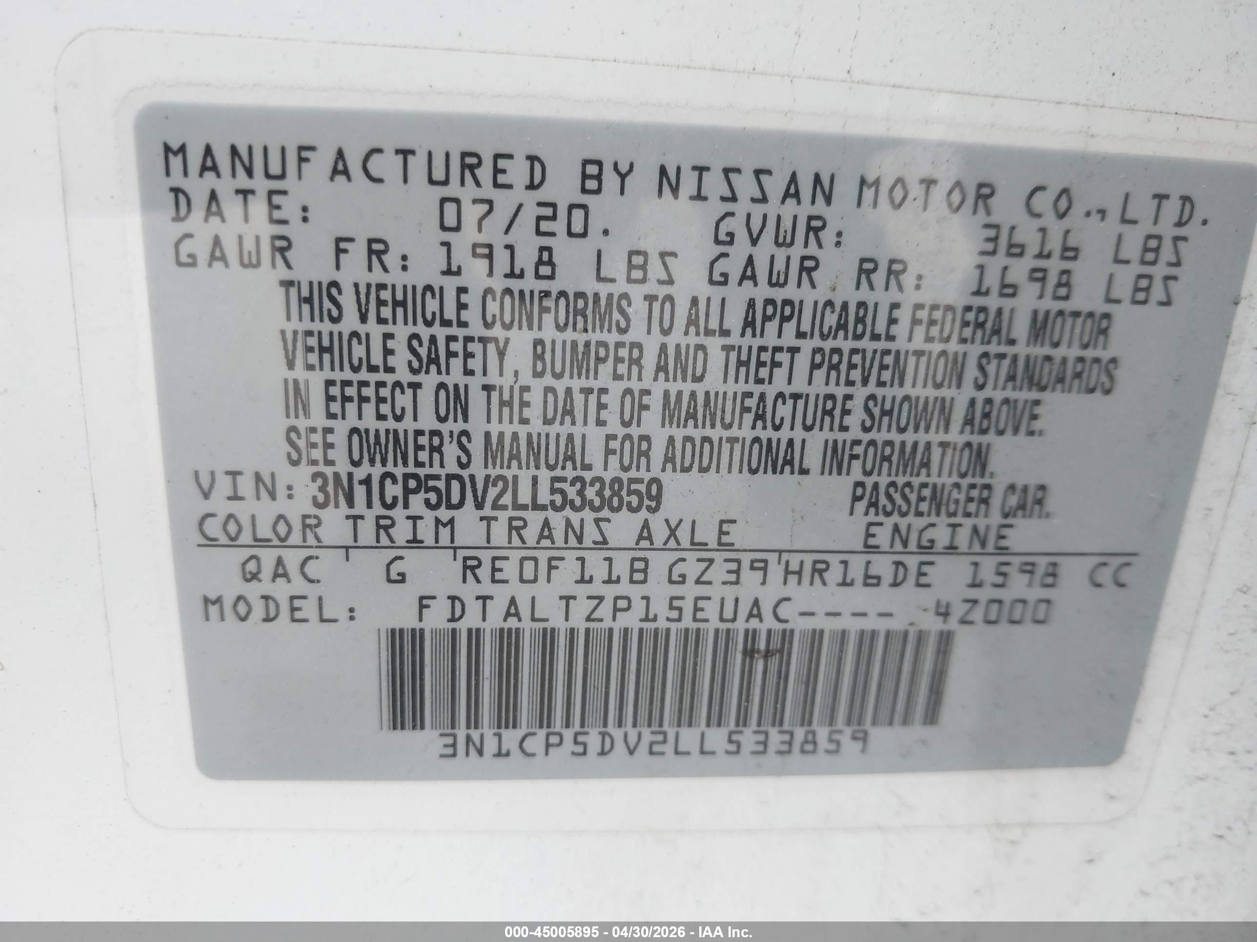 NISSAN KICKS image 9