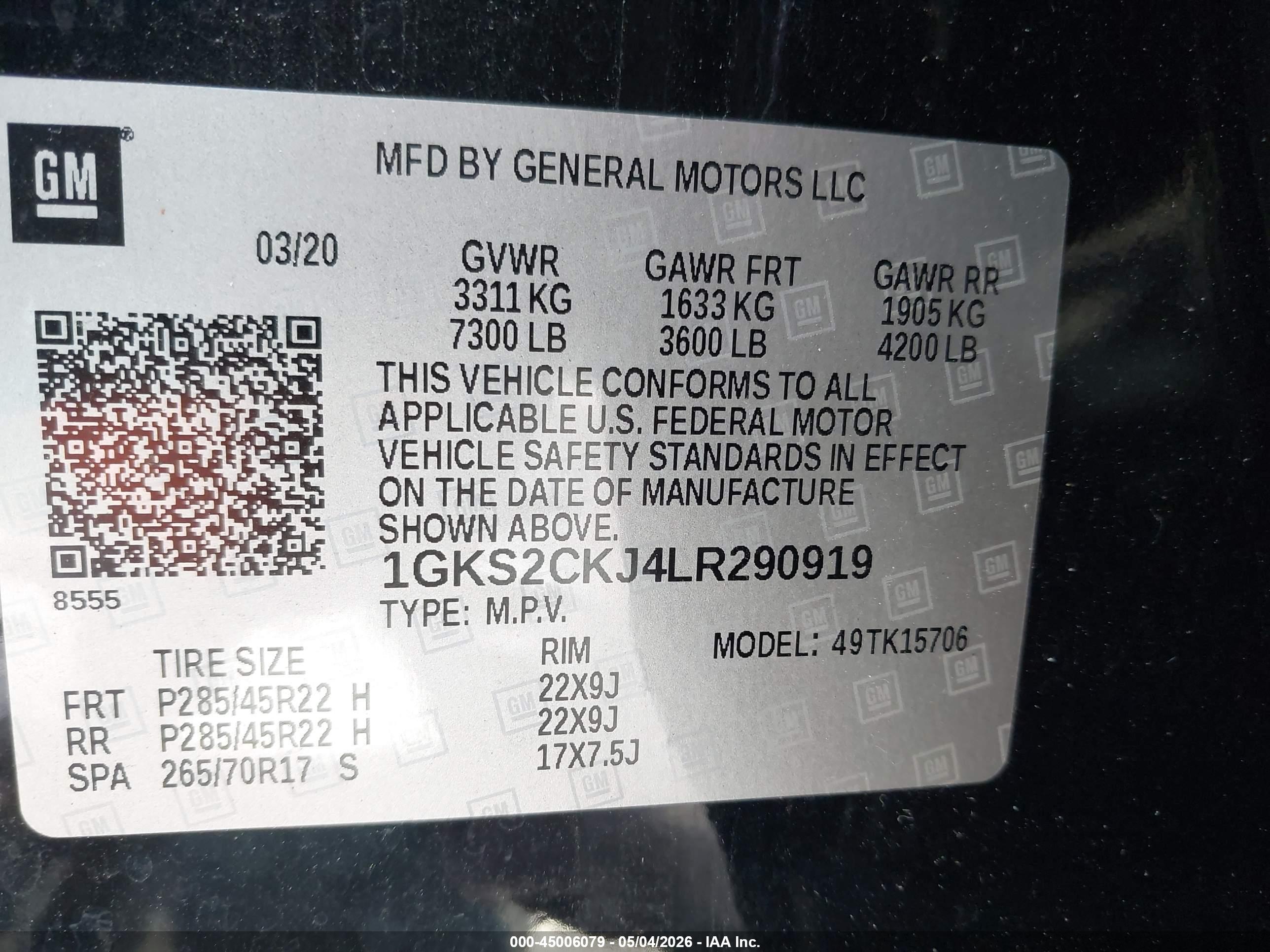 GMC YUKON image 9