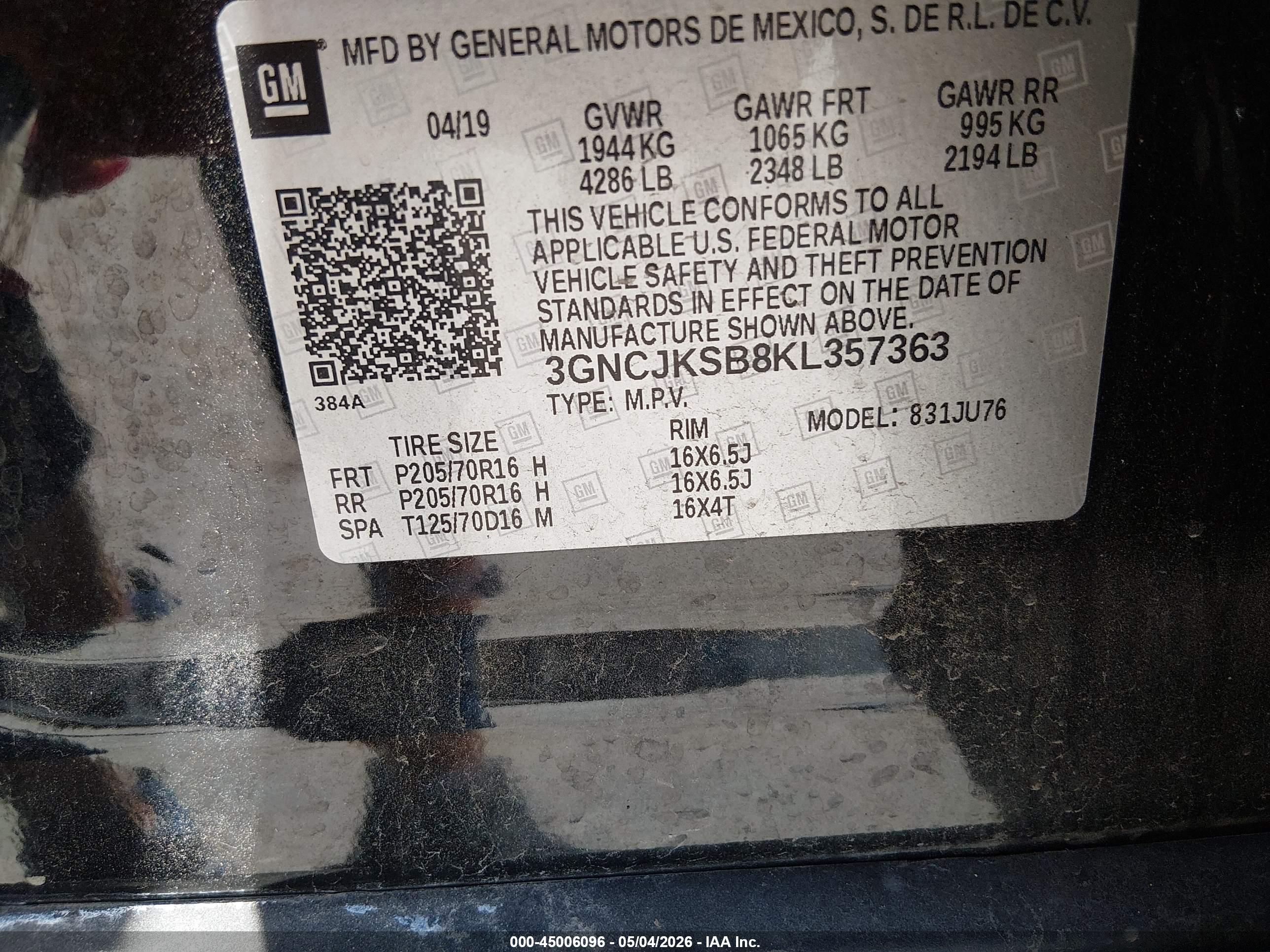 CHEVROLET TRAX image 9