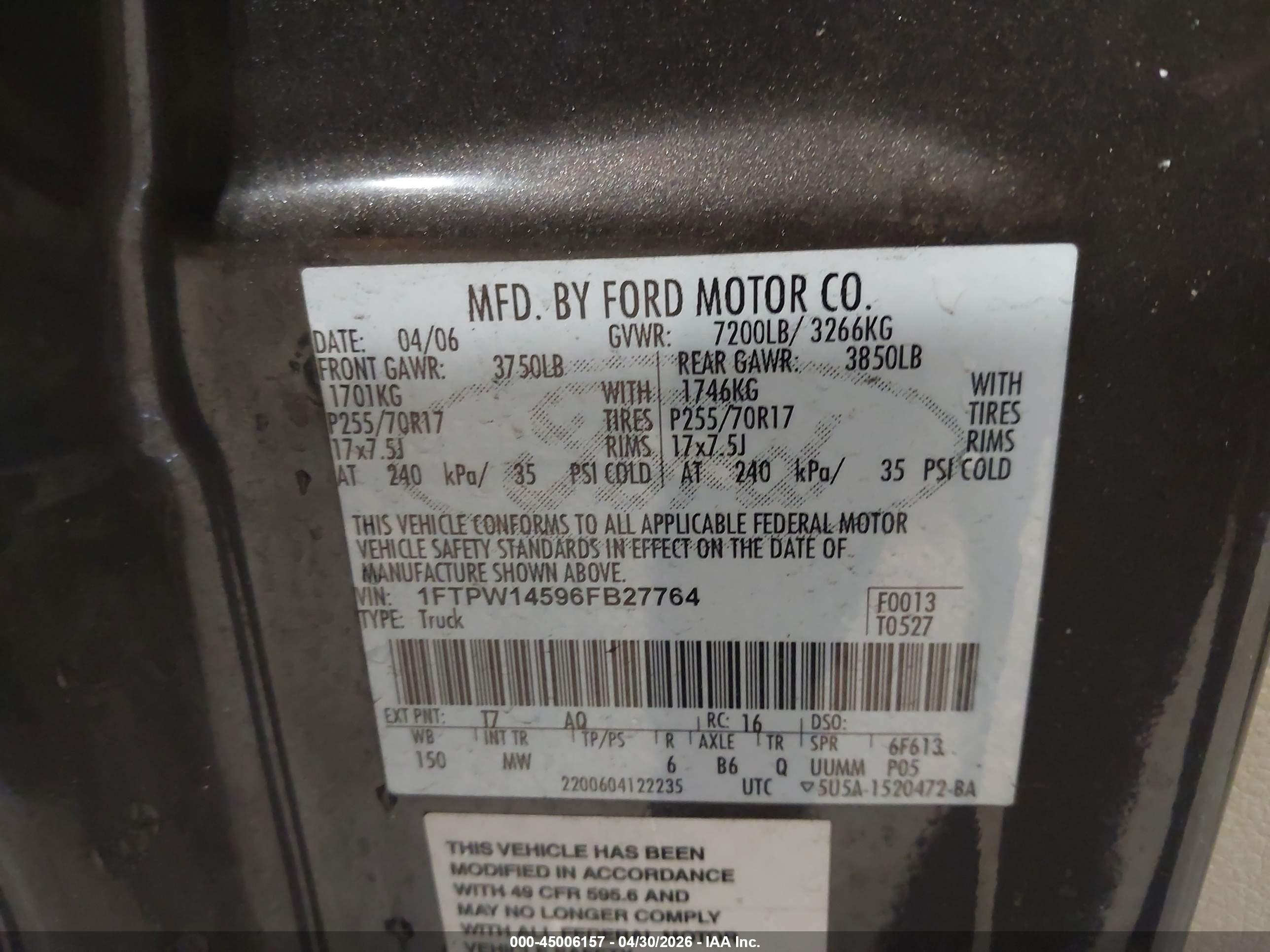 FORD F-150 image 9