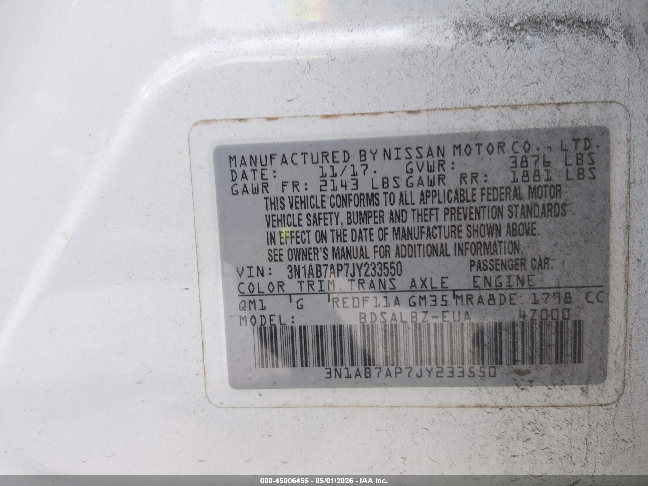 NISSAN SENTRA image 9
