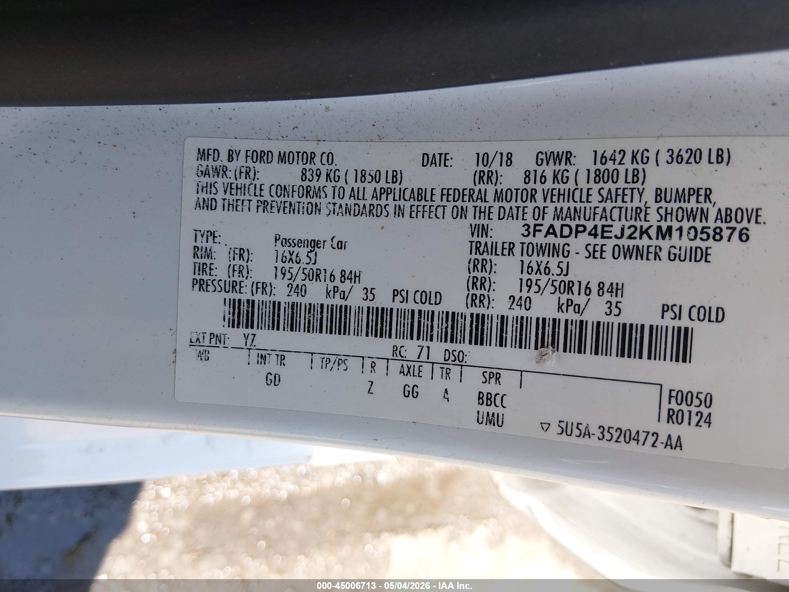 FORD FIESTA image 9
